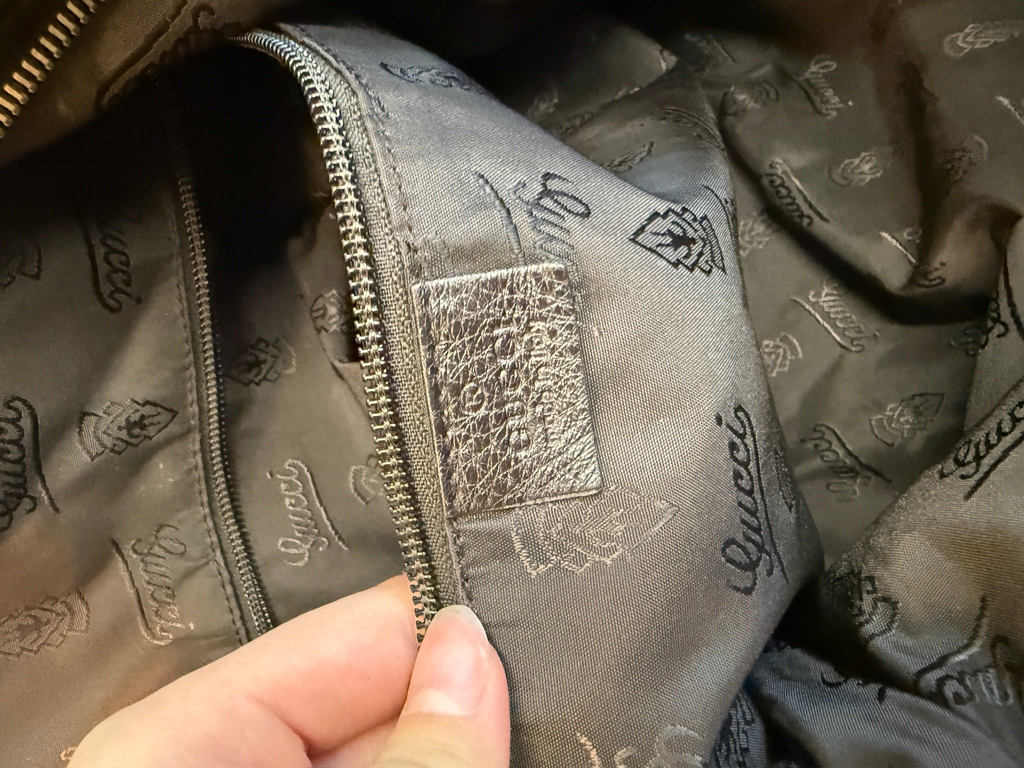 Gucci Guccissima Leather Tote Bag