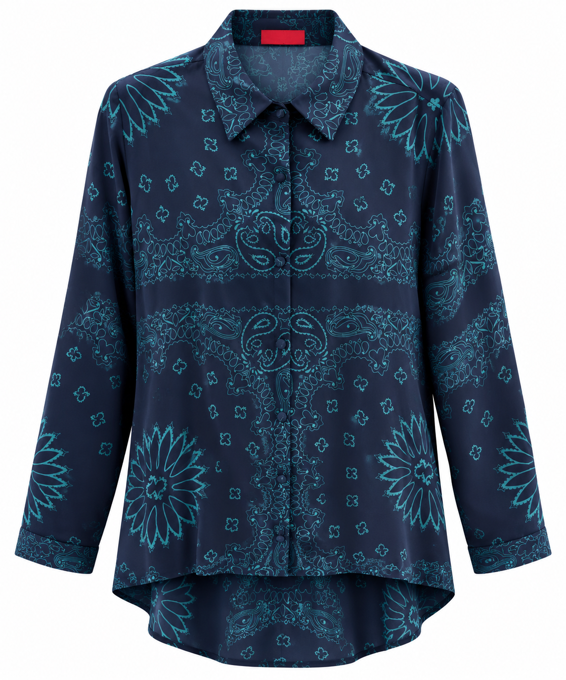 SHIRT BIANCA BANDANA EMERALD MCL13596