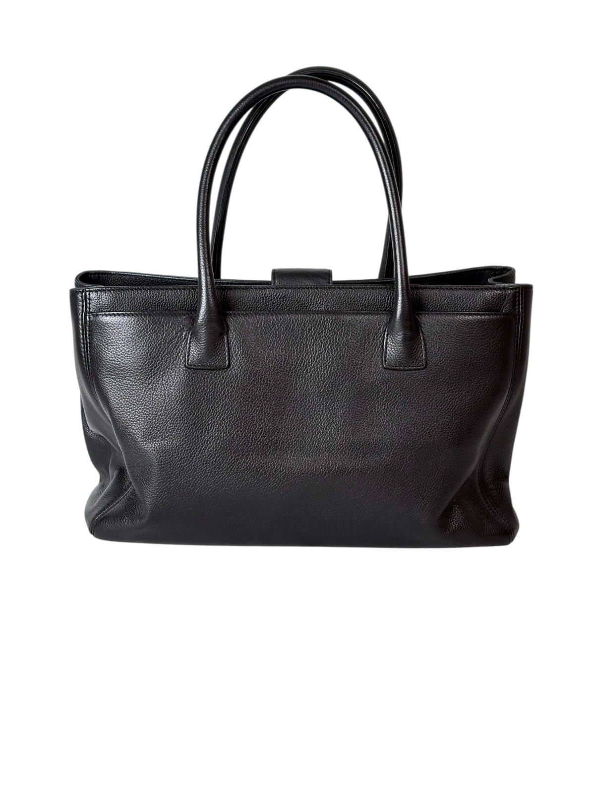 Chanel Black Executive Tote with Strap