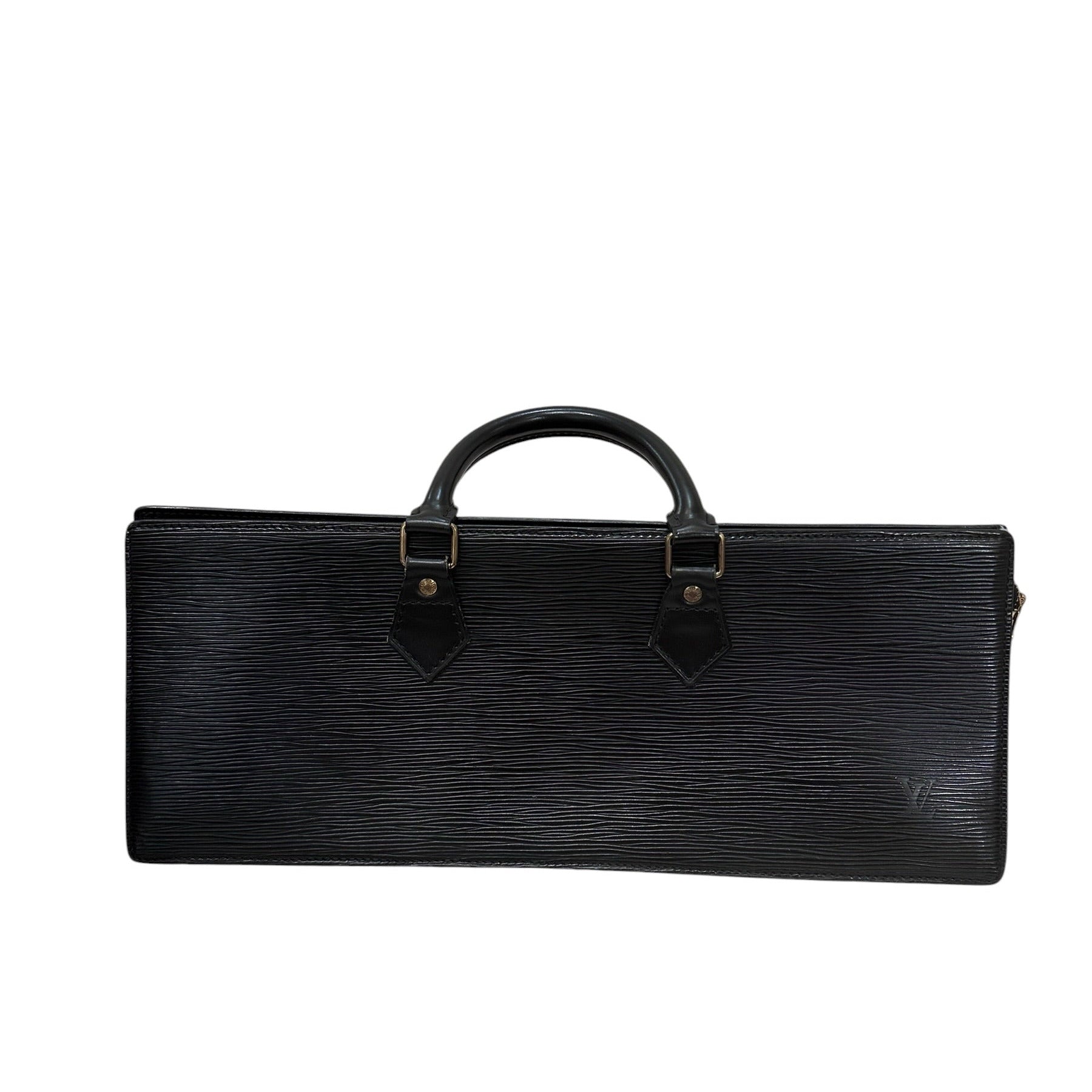 LV Vintage Black Epi Leather Bag