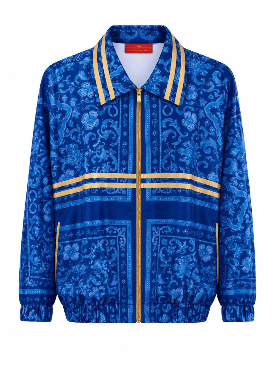 BOMBER VINCE MOSAIC NAVY BANDANA ORGANZA STRIPES MCL12257