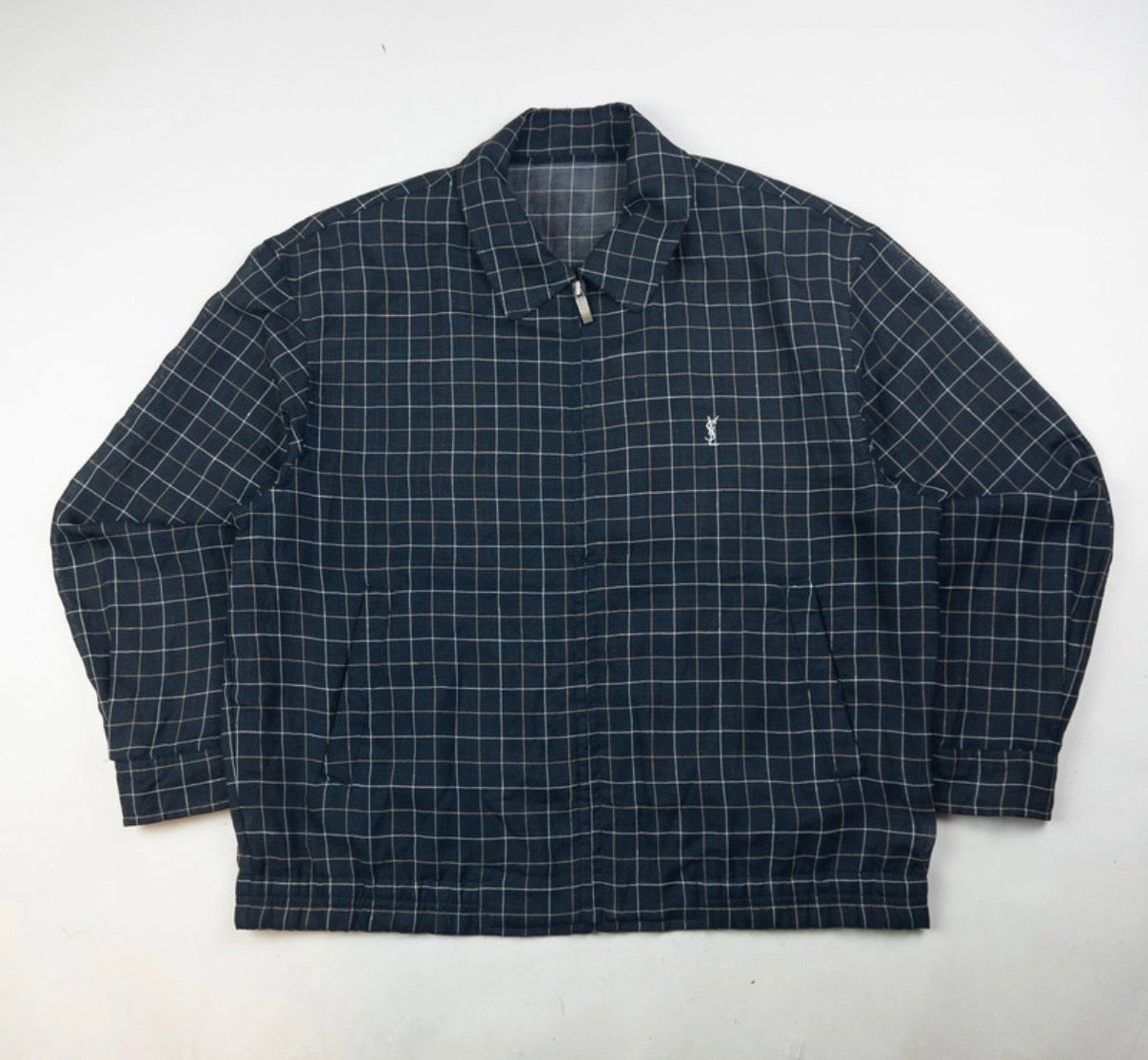 Vintage YSL Yves Saint Laurent Harrington Jacket Size S DBXM0025