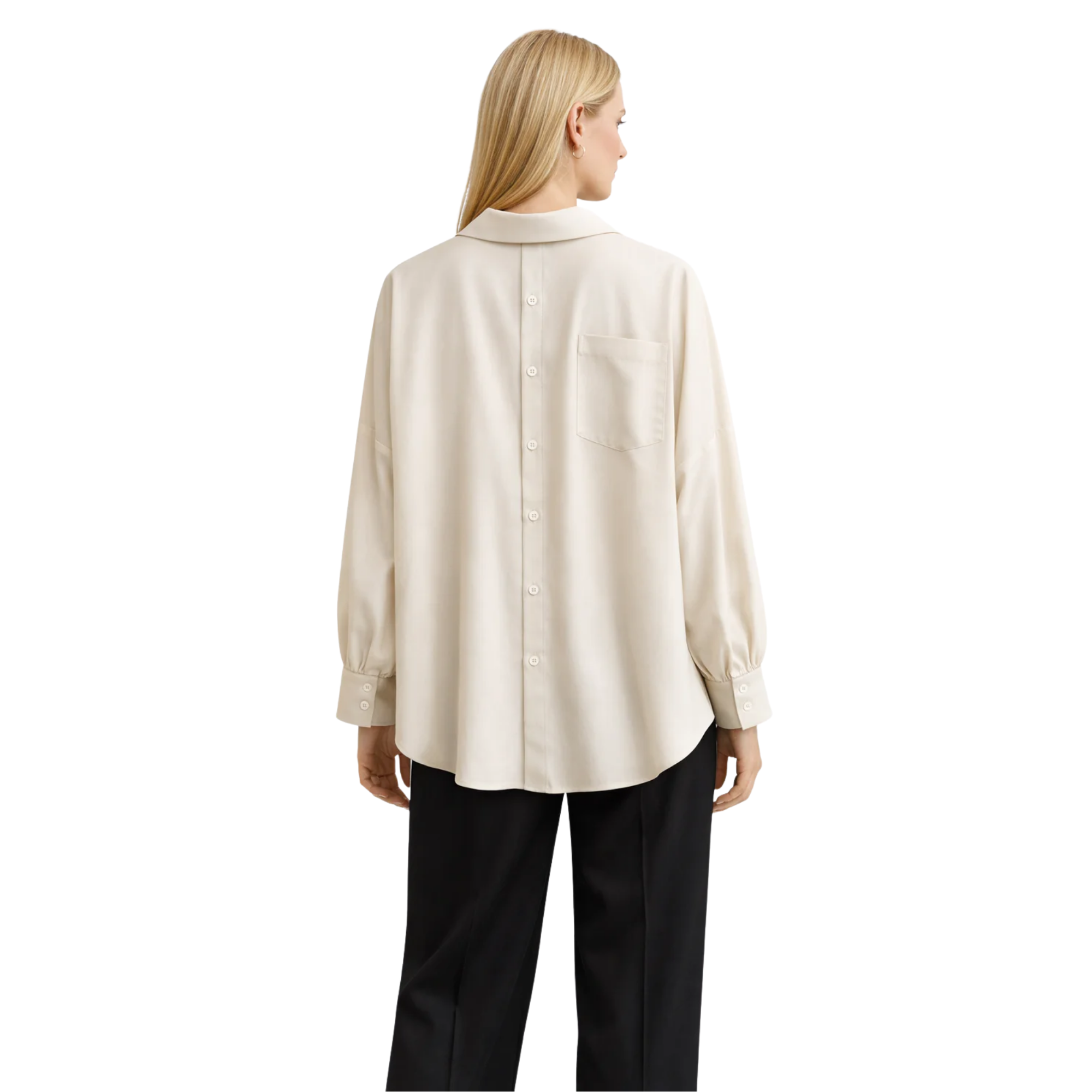 BACK BUTTONED DOWN SHIRT (قميص) “KAMA”