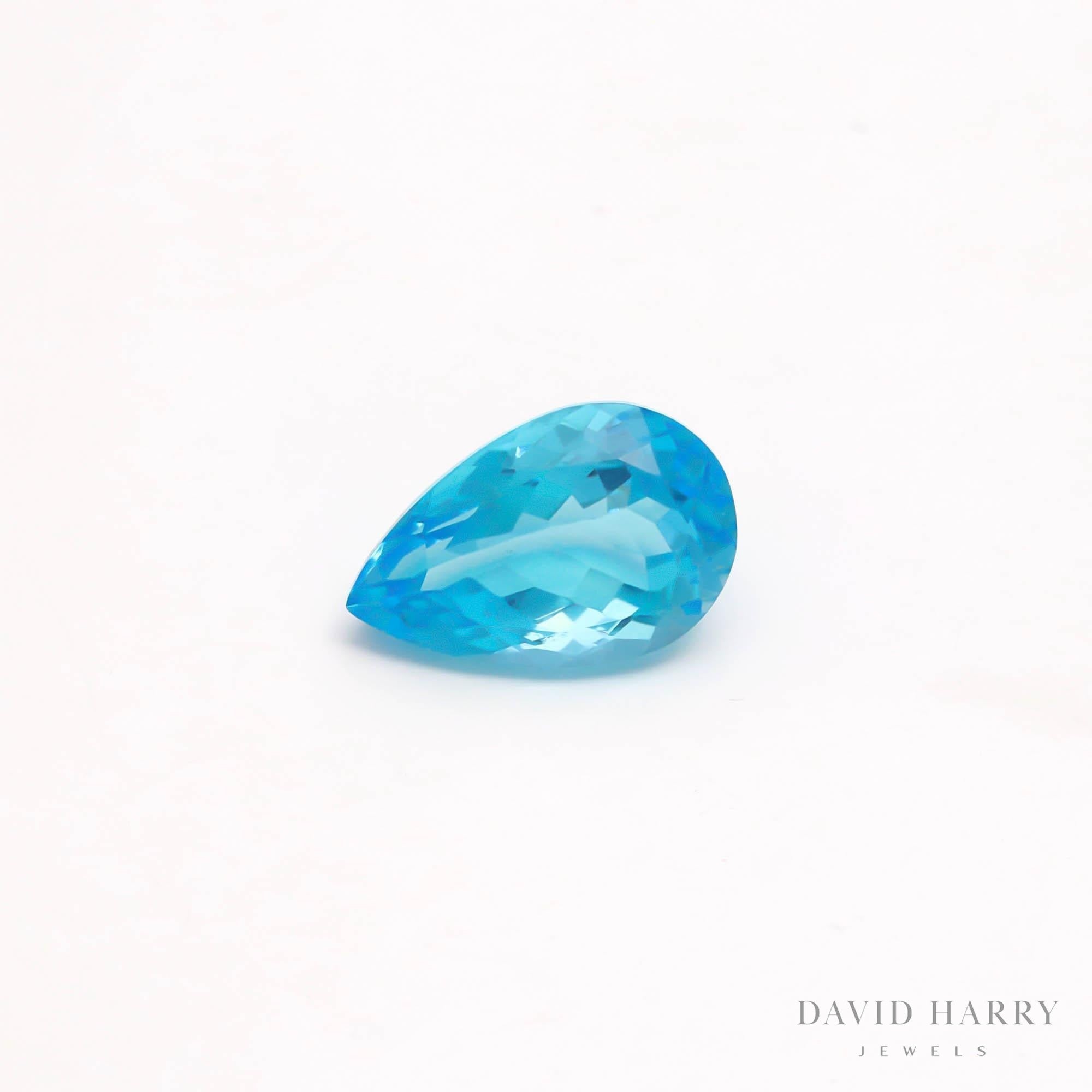 11.6ct Swiss Blue Topaz