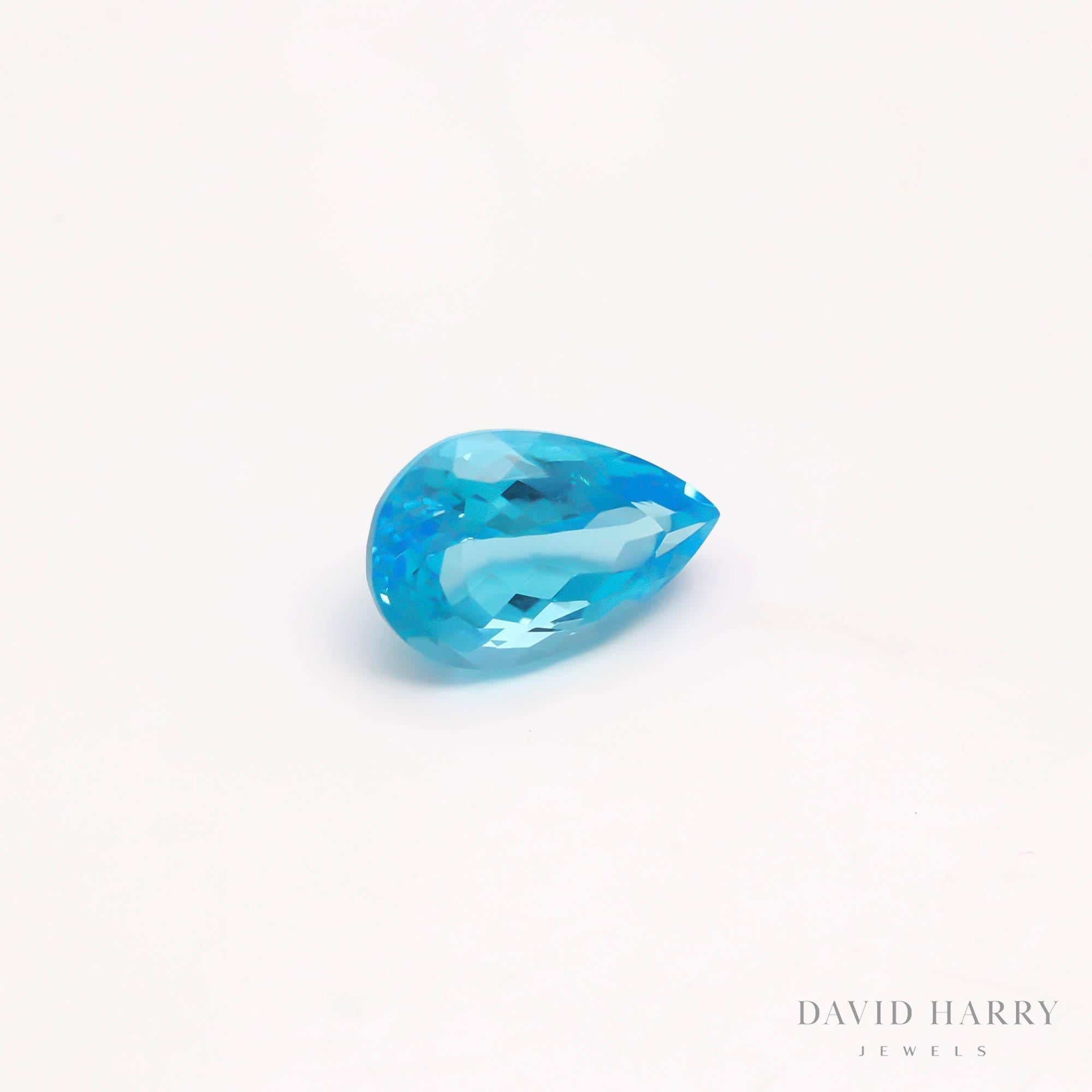11.6ct Swiss Blue Topaz