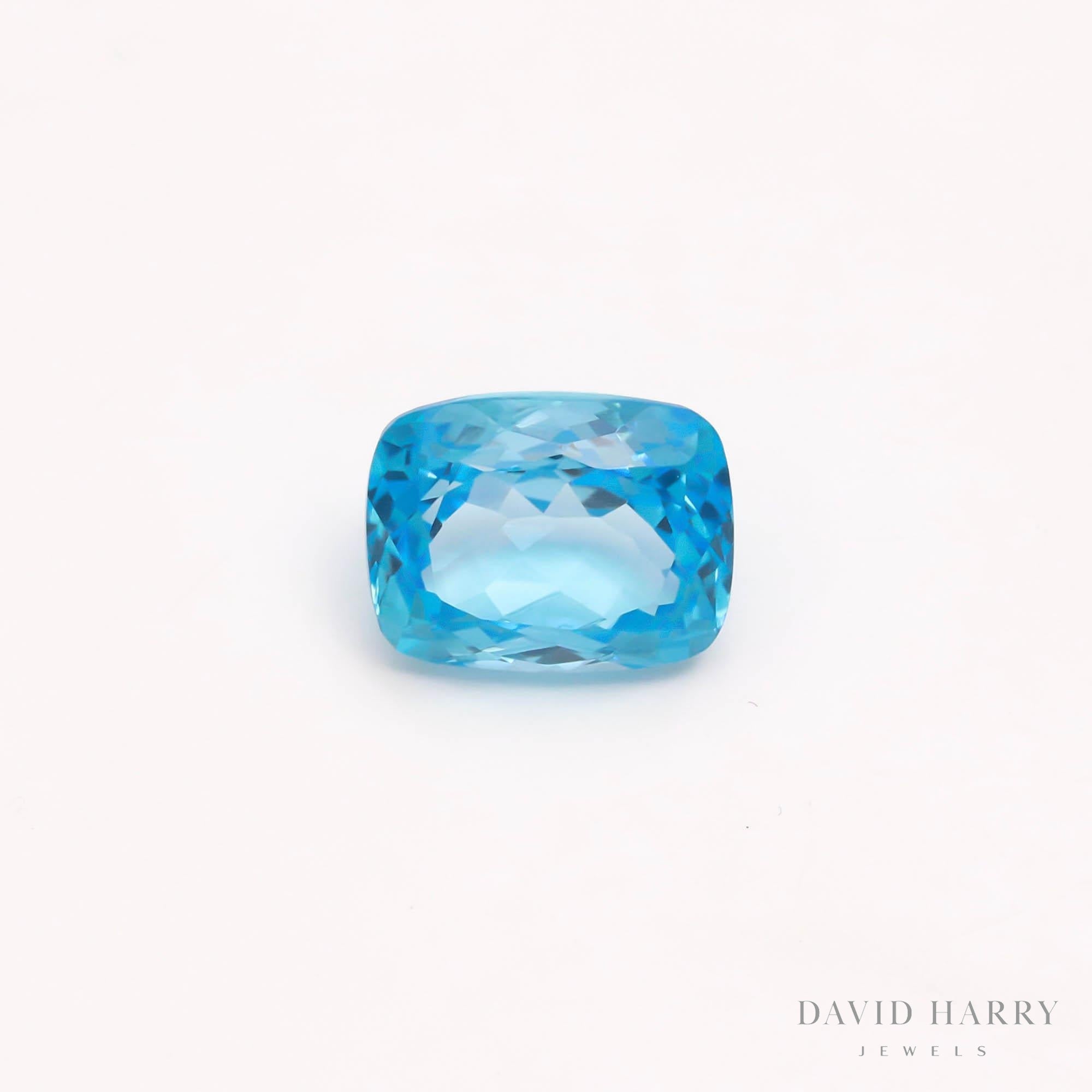 11.77ct Swiss Blue Topaz