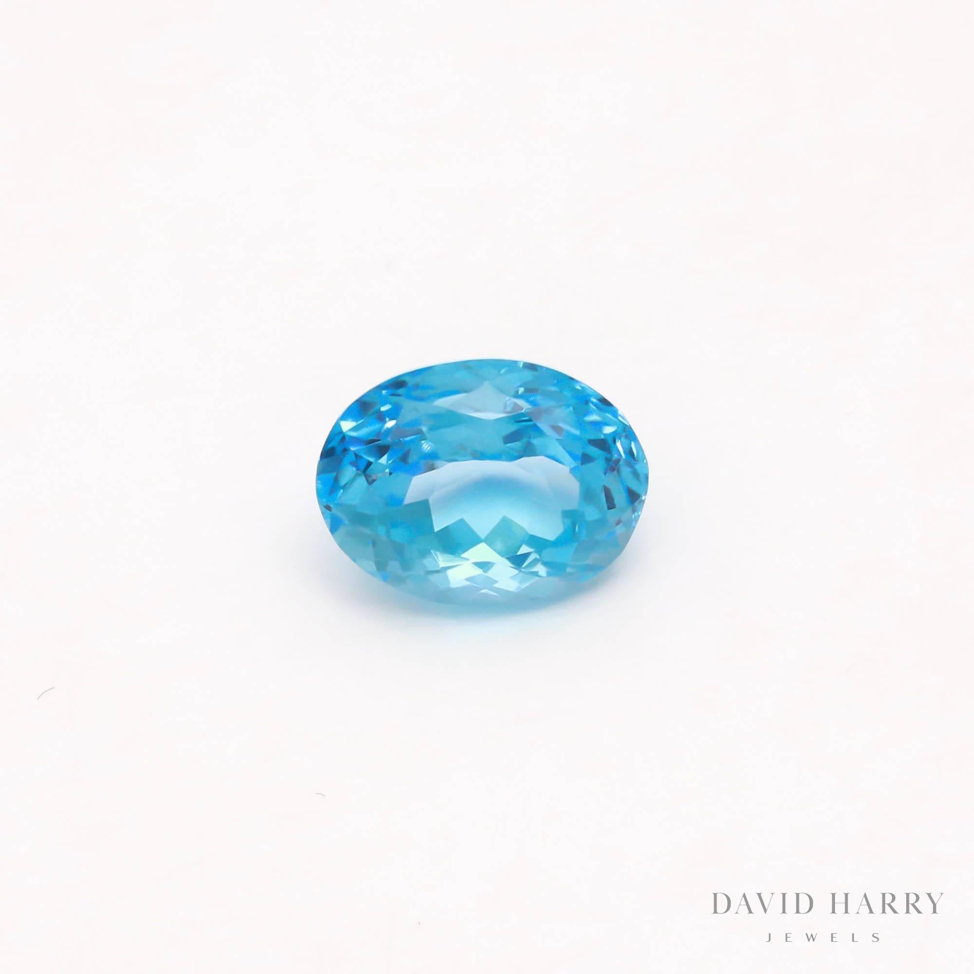 9.3ct Swiss Blue Topaz