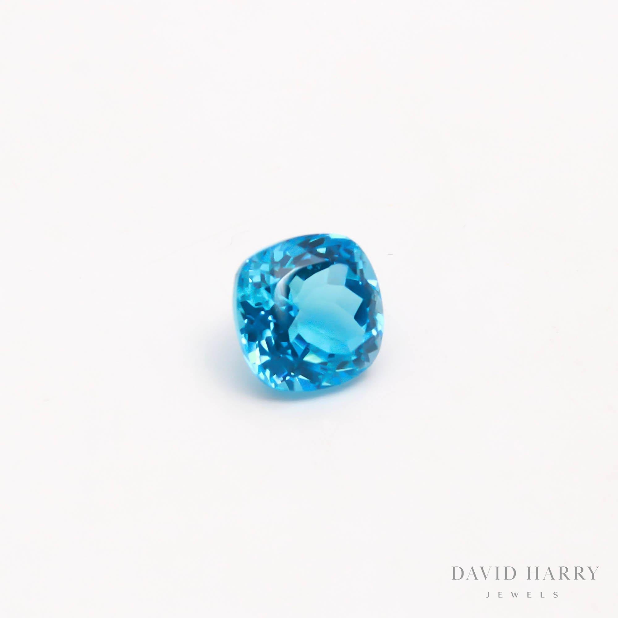11.2ct Swiss Blue Topaz