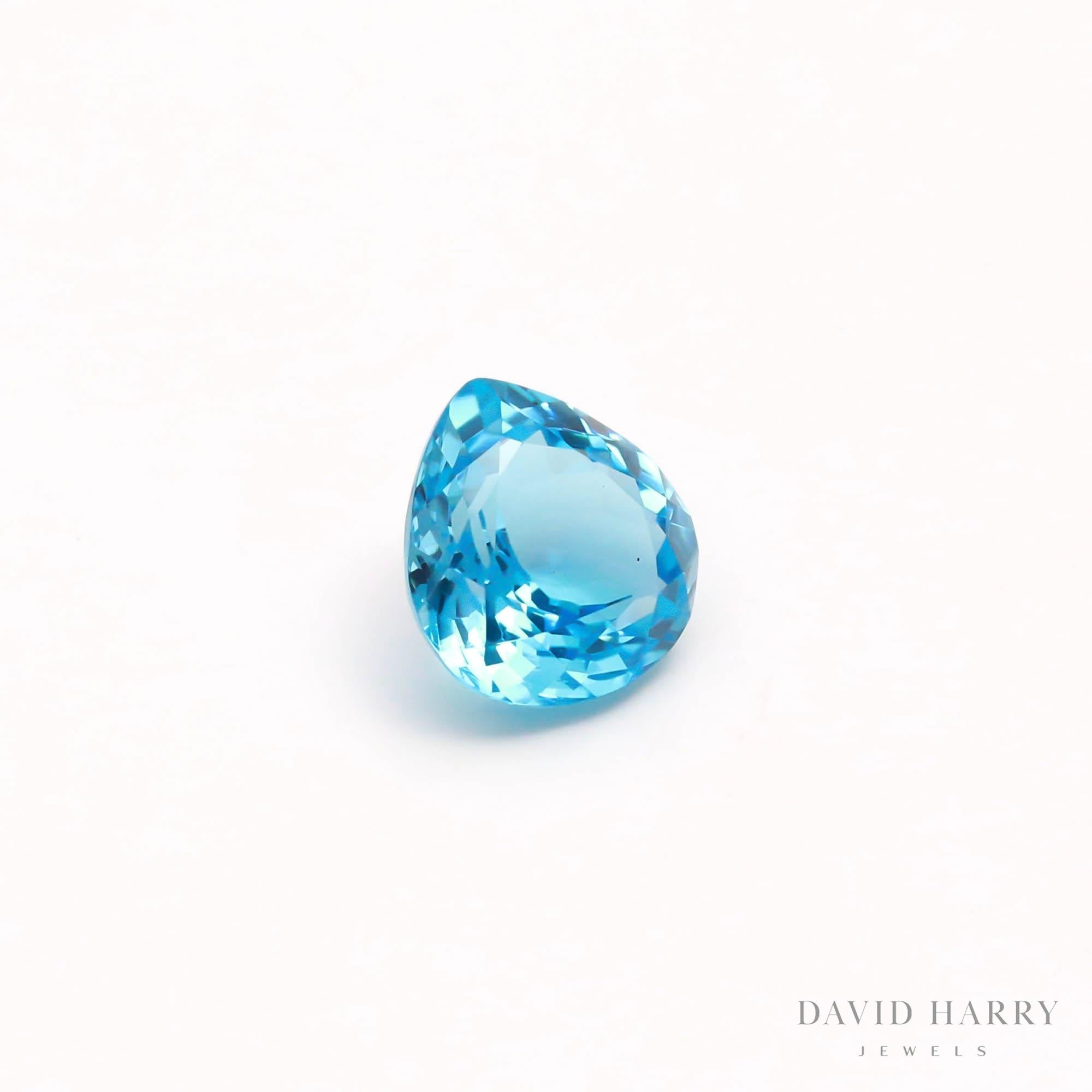 9.49ct Swiss Blue Topaz