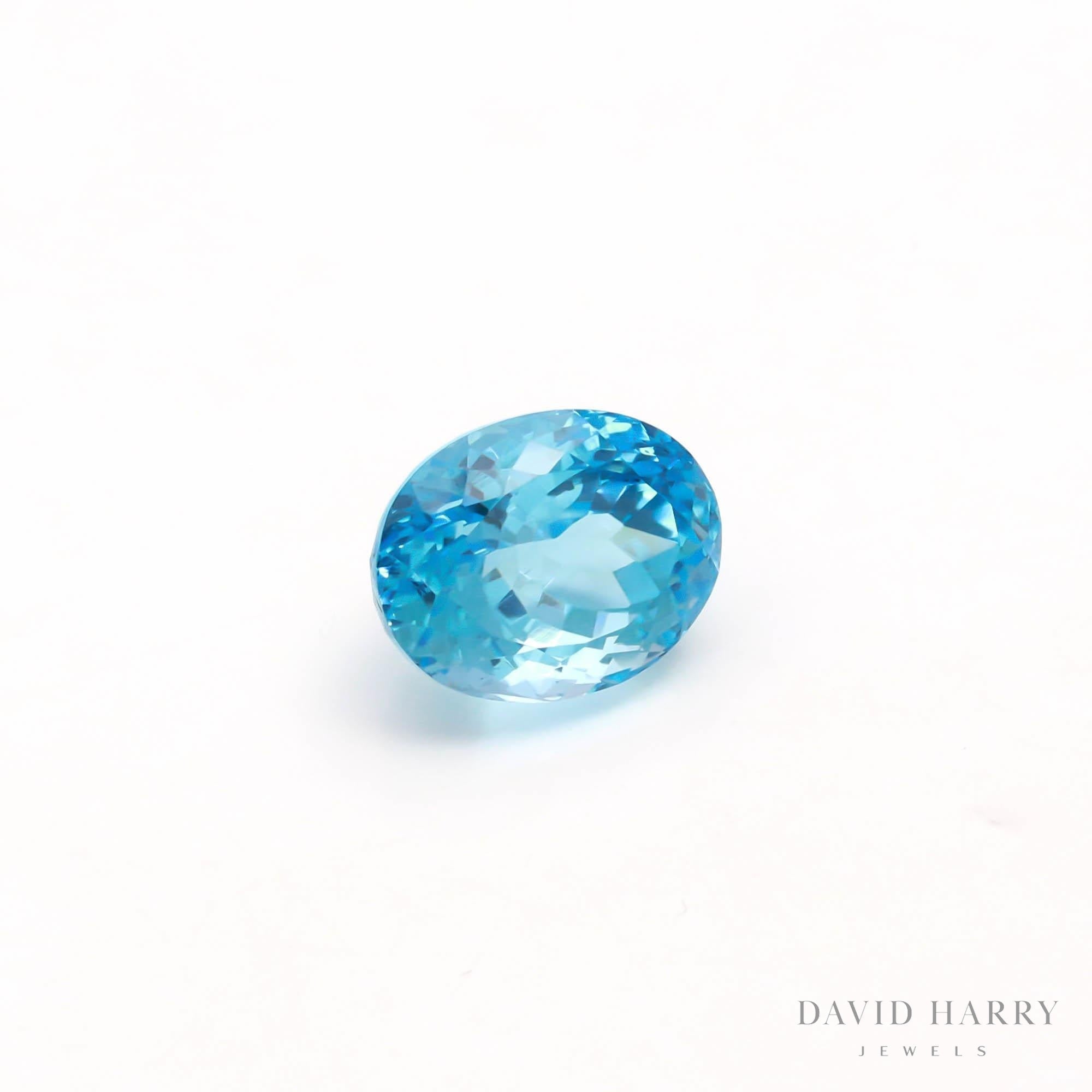 23.38ct Swiss Blue Topaz