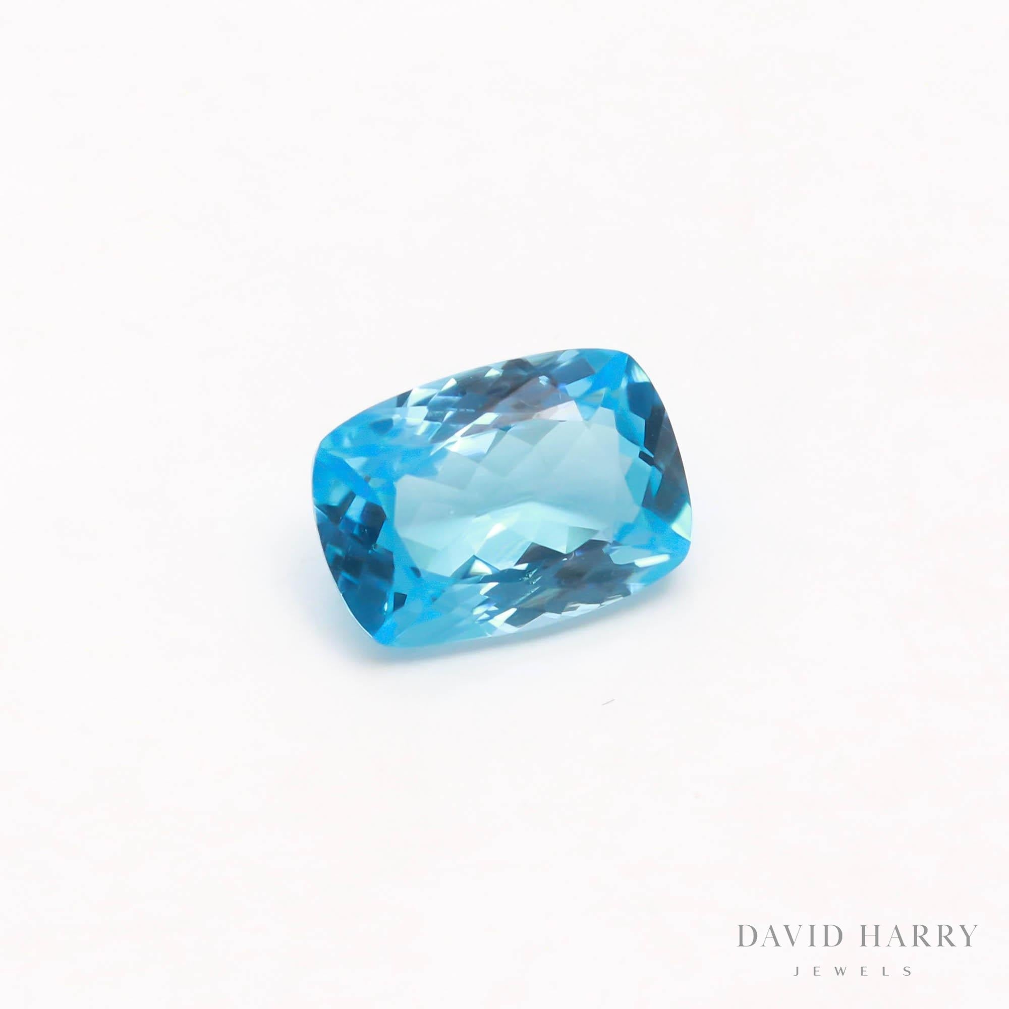 10.04ct Swiss Blue Topaz