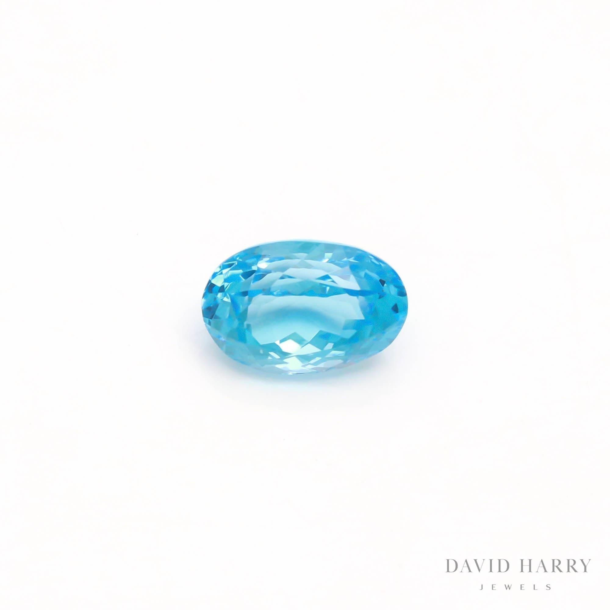 9.49ct Swiss Blue Topaz