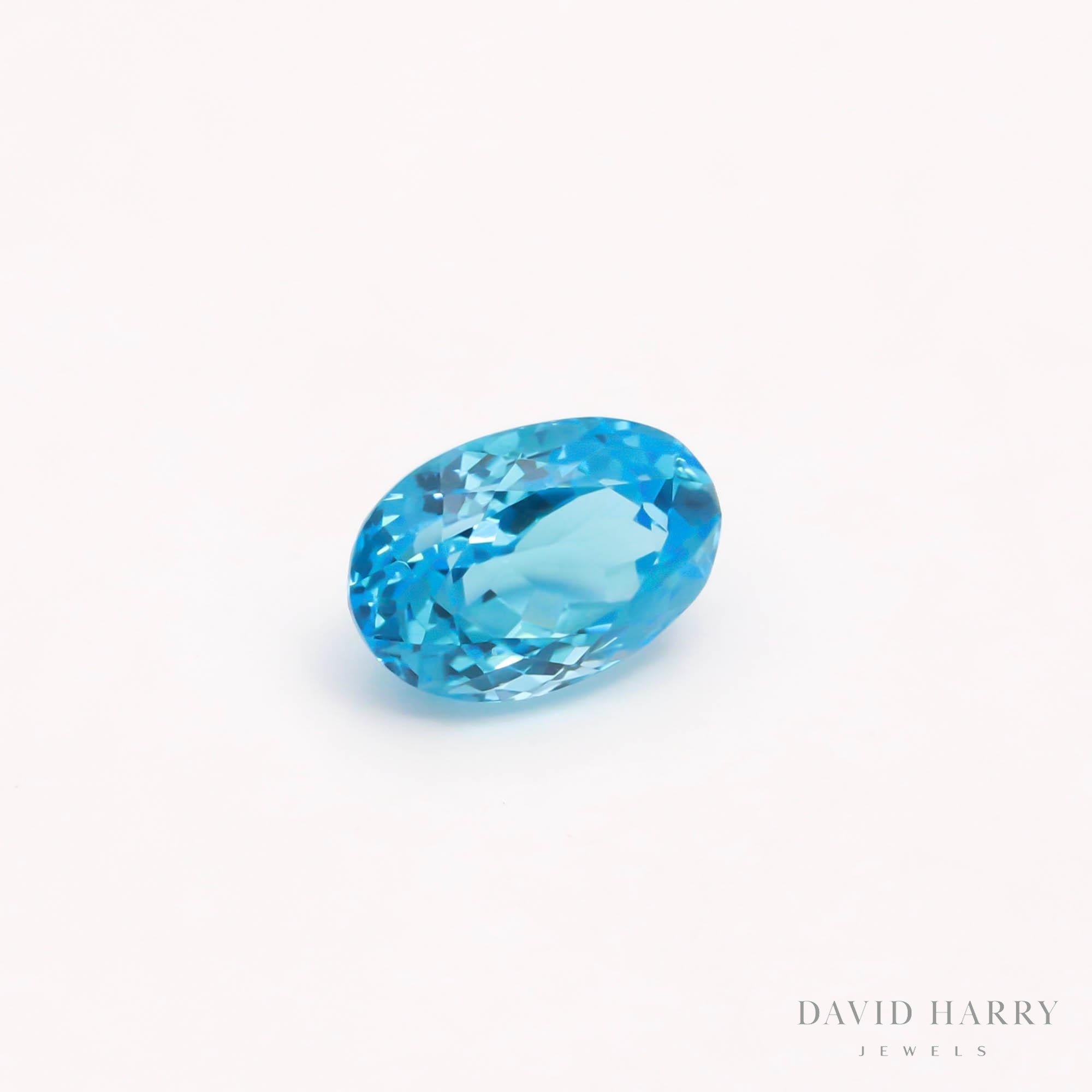 9.49ct Swiss Blue Topaz