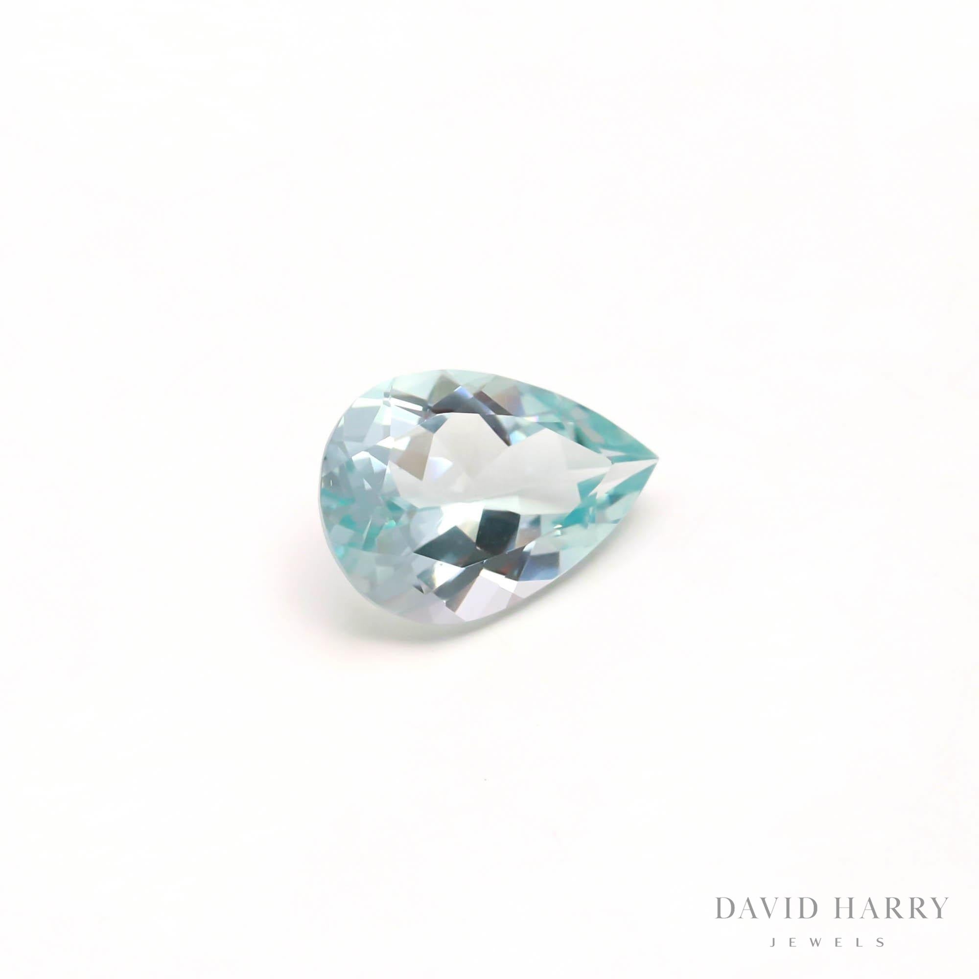 4.07ct Blue Aquamarine