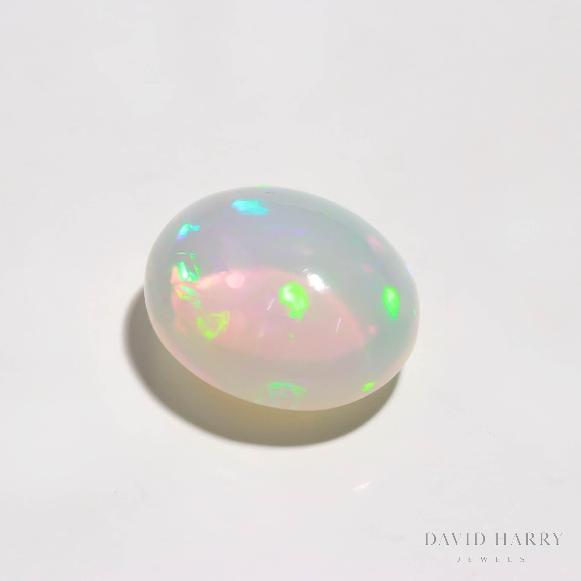 13.74ct White Opal