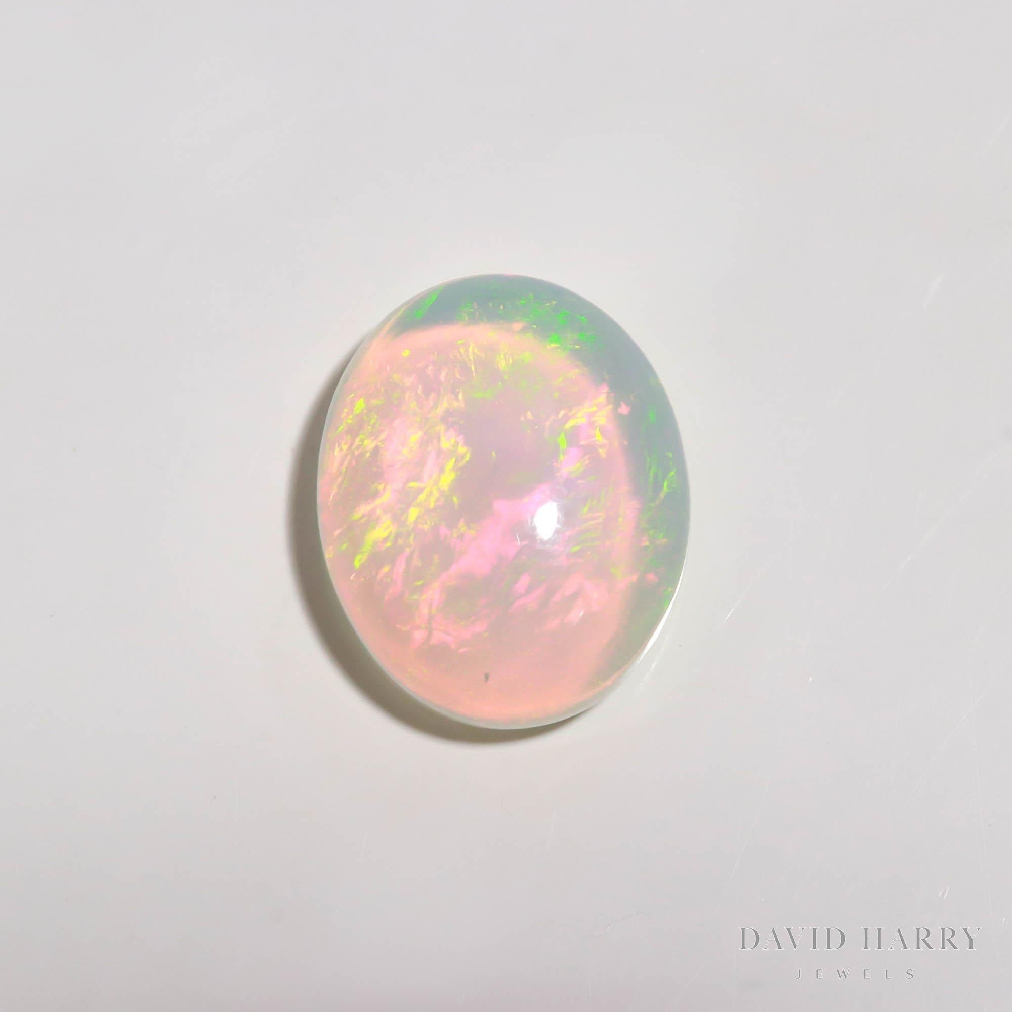 13.77ct White Opal