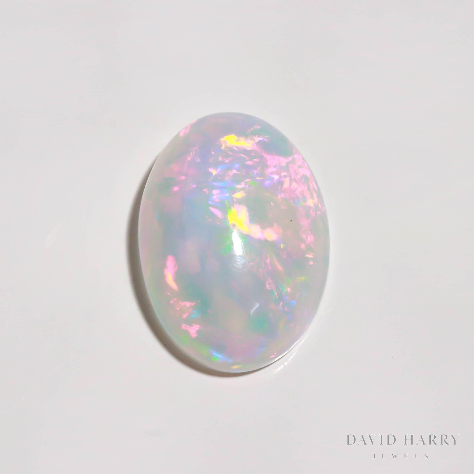 9.11ct White Opal