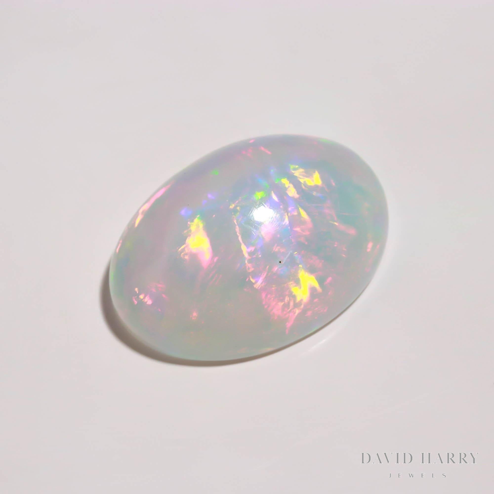 9.11ct White Opal