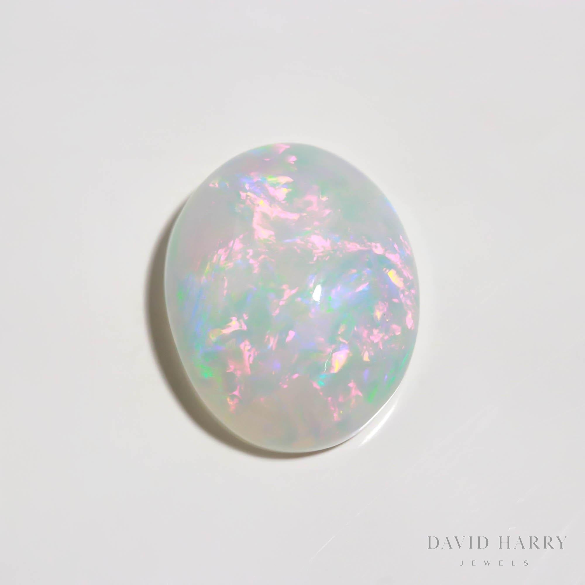 10.24ct White Opal