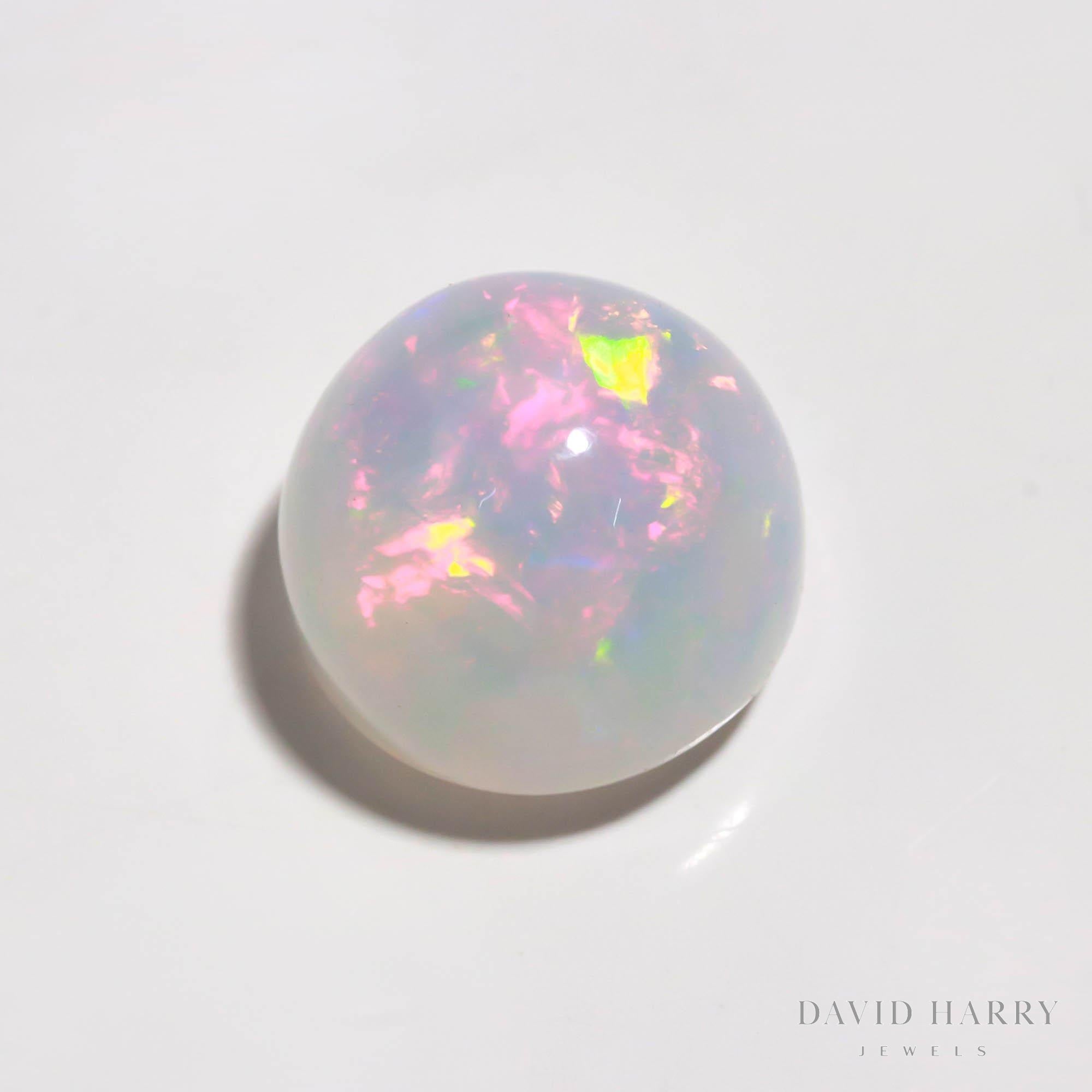 7.58ct White Opal