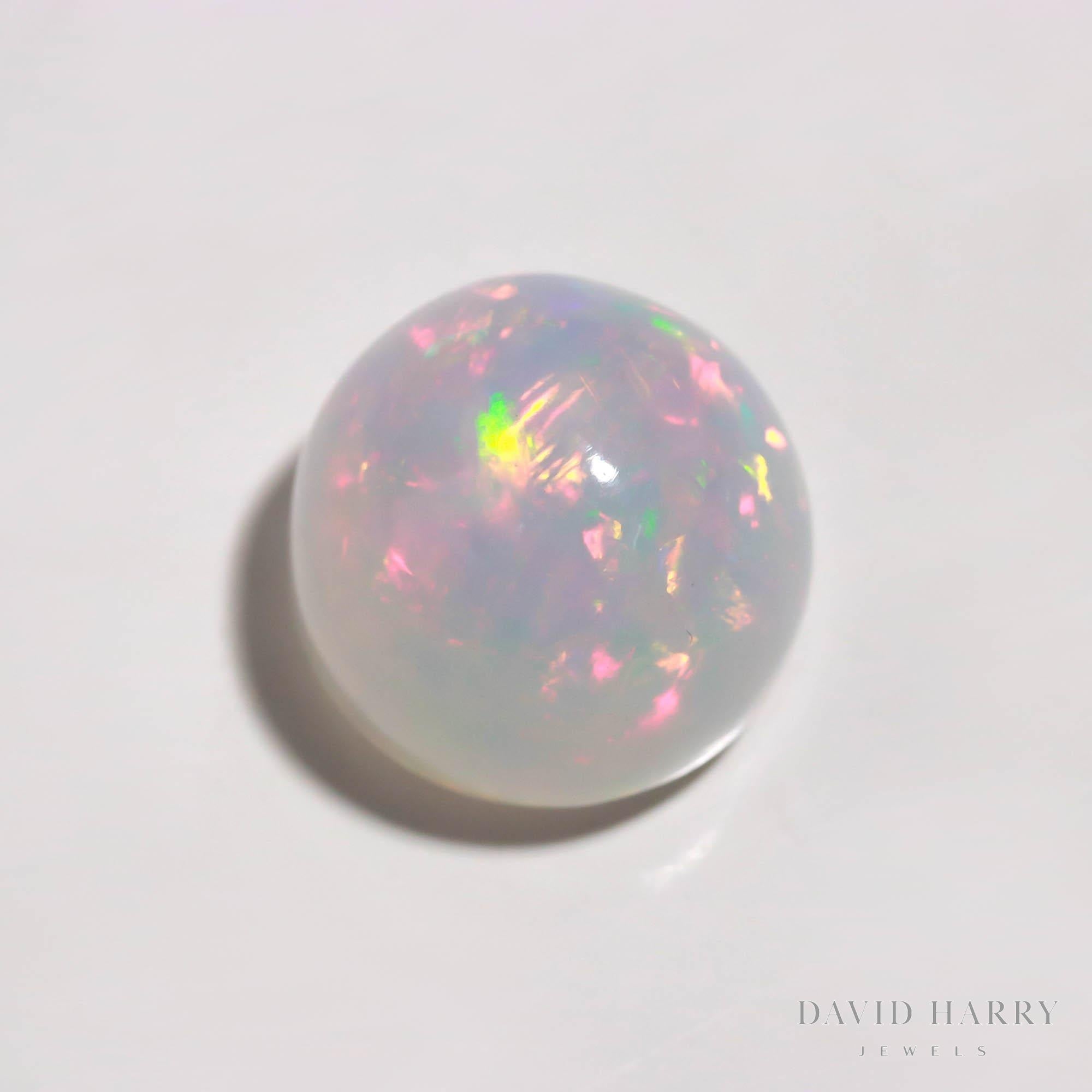 7.58ct White Opal
