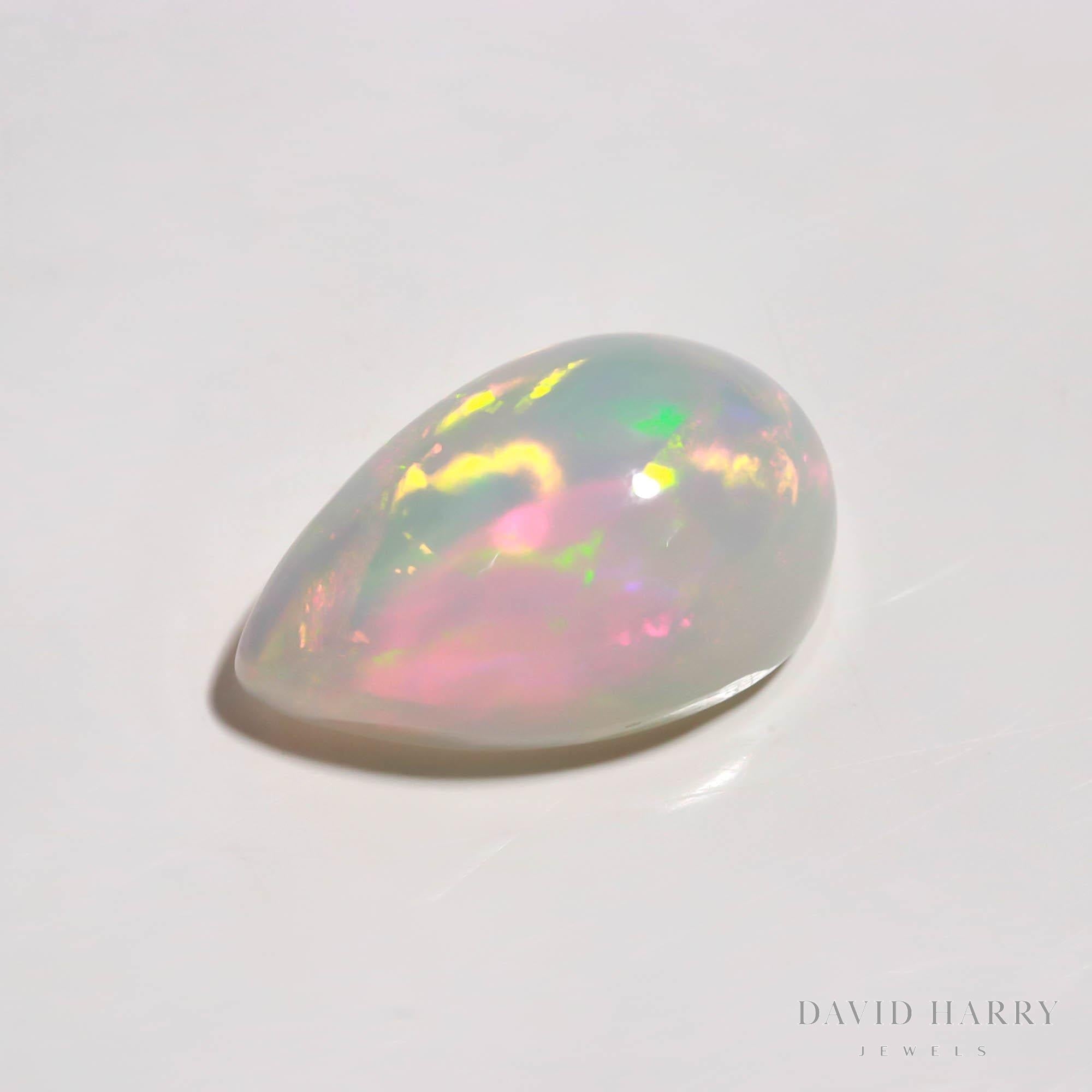 6.53ct White Opal