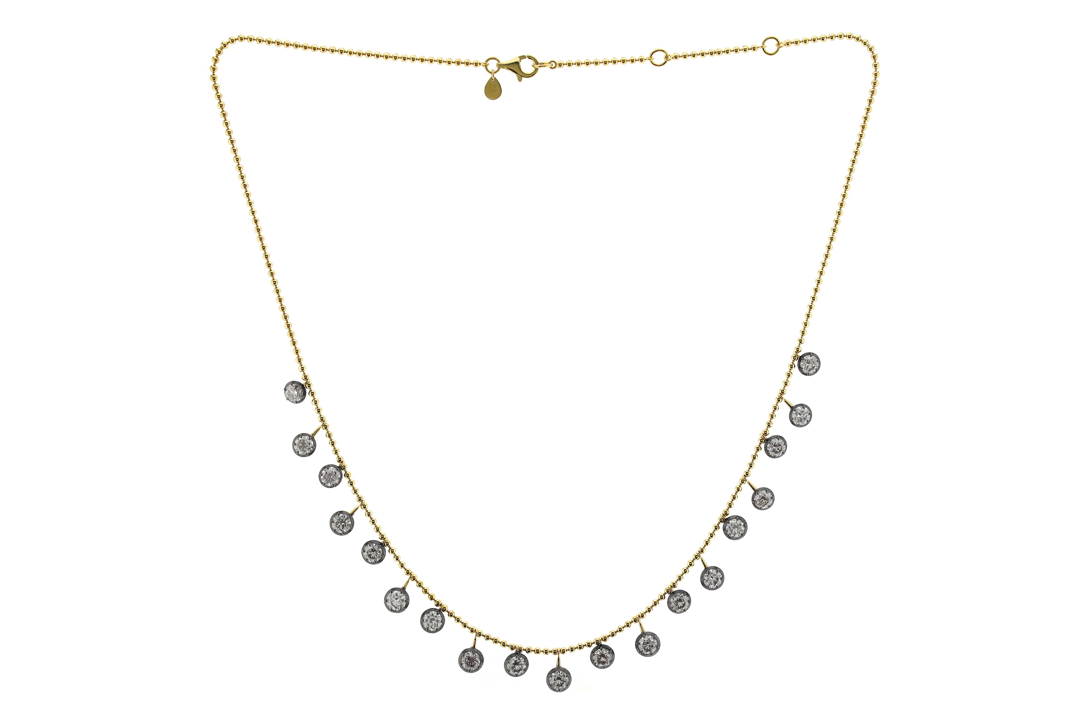 5.88ct WH SD (G-H/VS-SI) NECKLACE C13027 part 1 and 2 invoice the item is divided in price