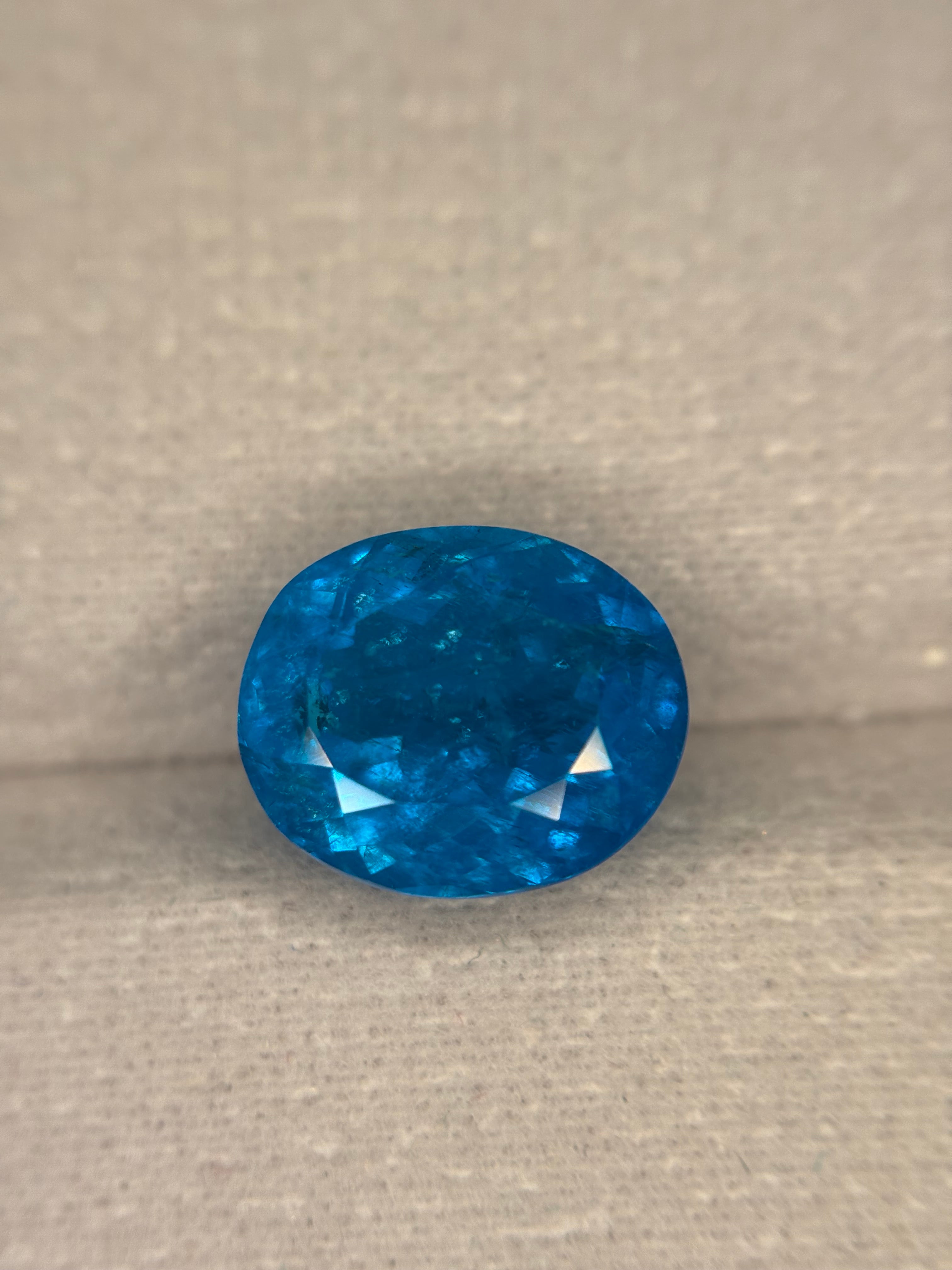 5.15ct Electric Blue Apatite THAIC0504