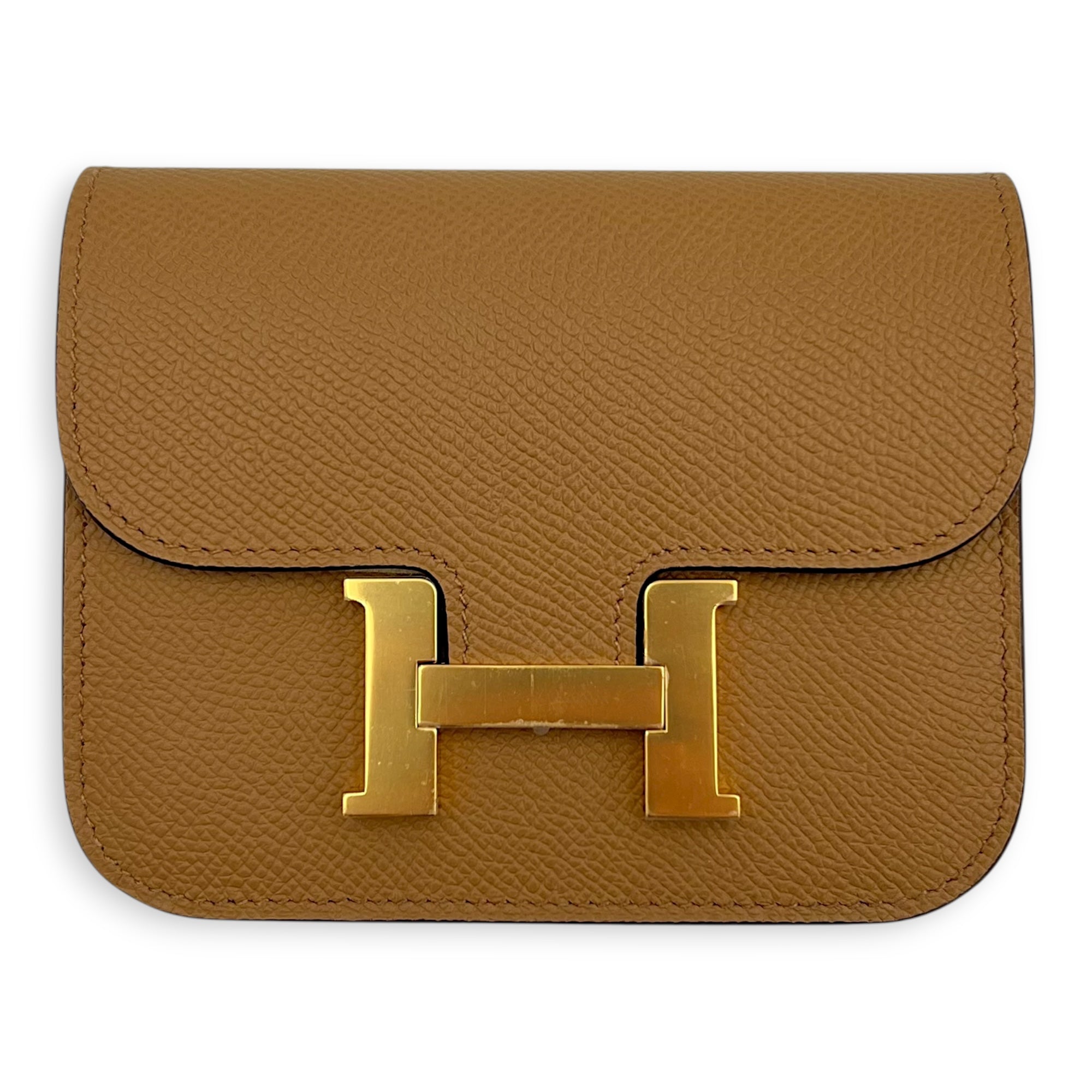 Hermès Constance slim biscuit in Epsom, Gold hardware C2509-008080VZ