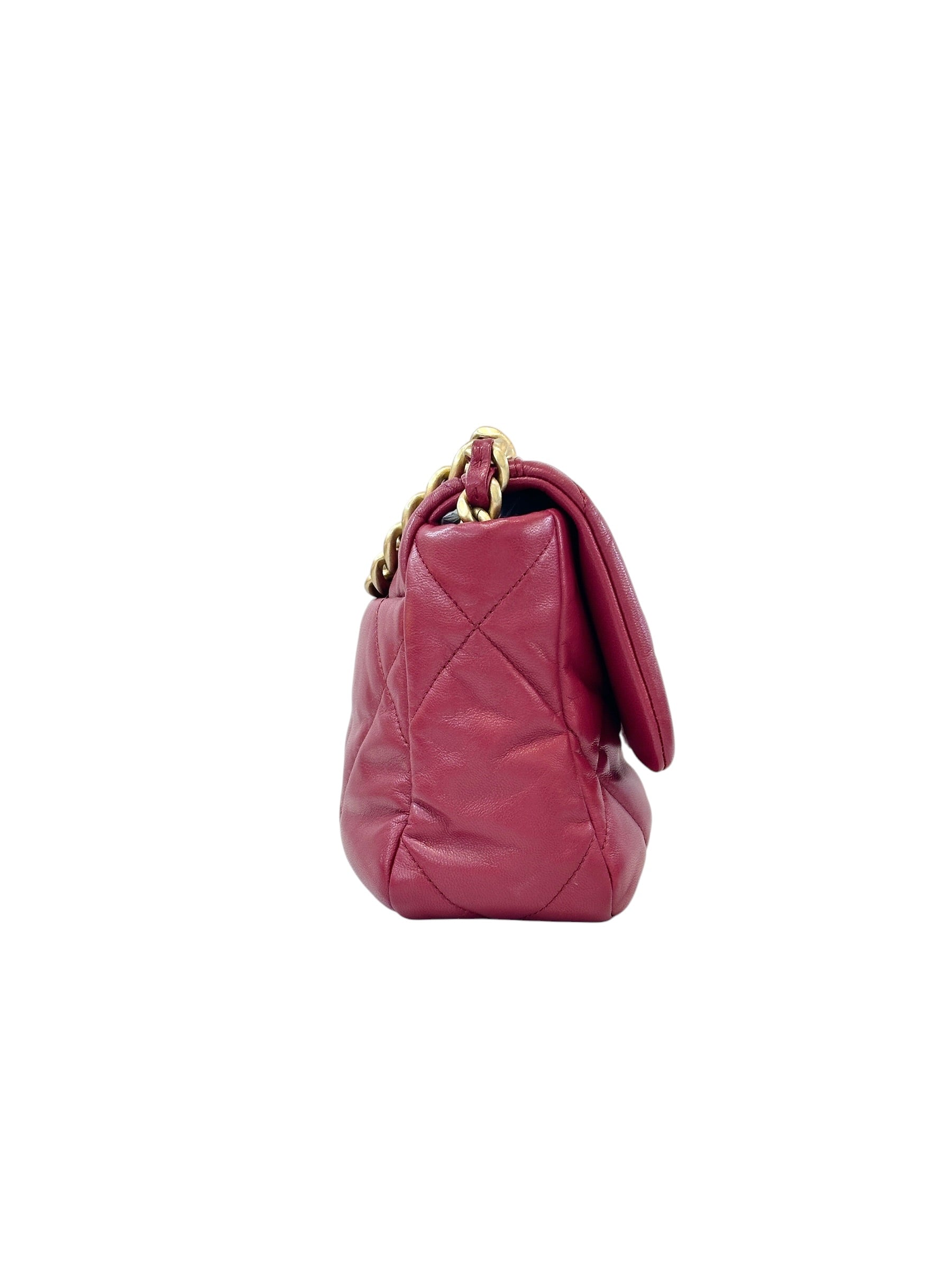Chanel 19 Small Burgundy