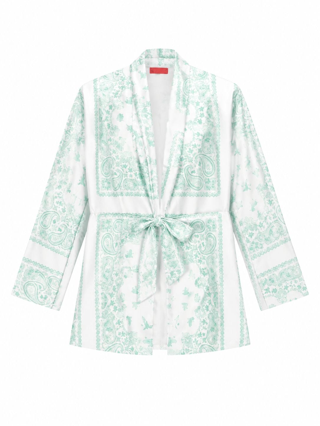 JACKET SCARLETT MINT WHITE BANDANA MCL12141