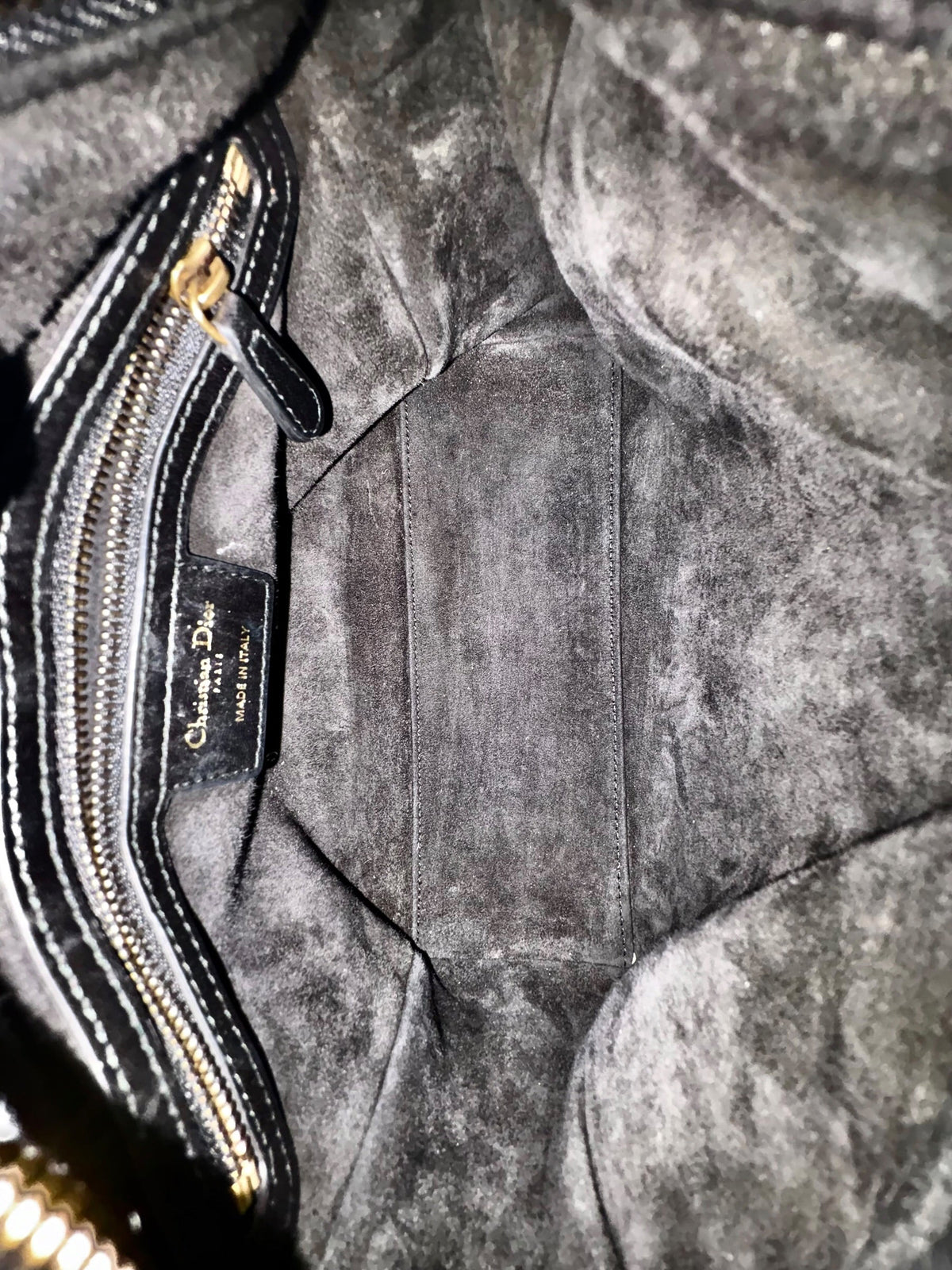 Dior Lady Black Cannage Medium Bag