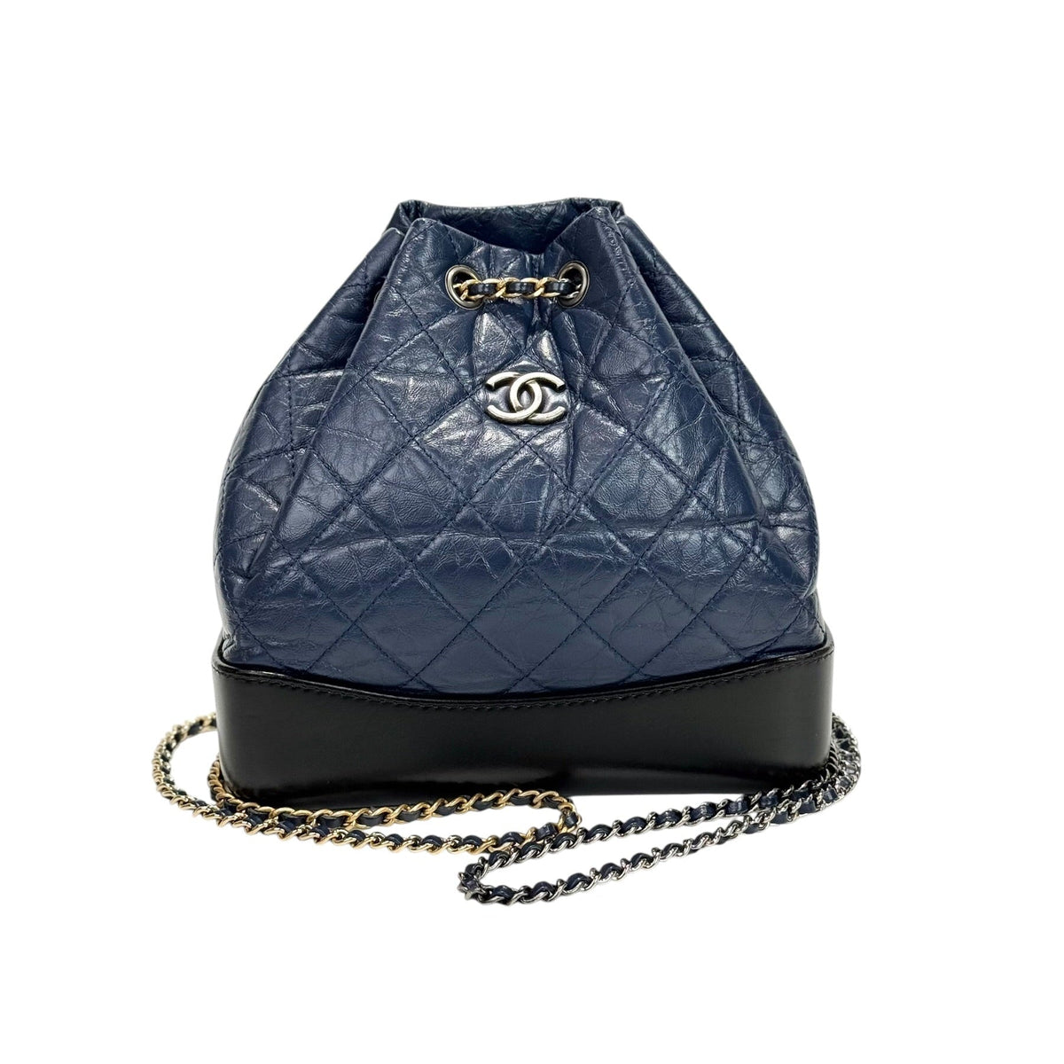 Chanel Navy & Black Gabrielle Backpack