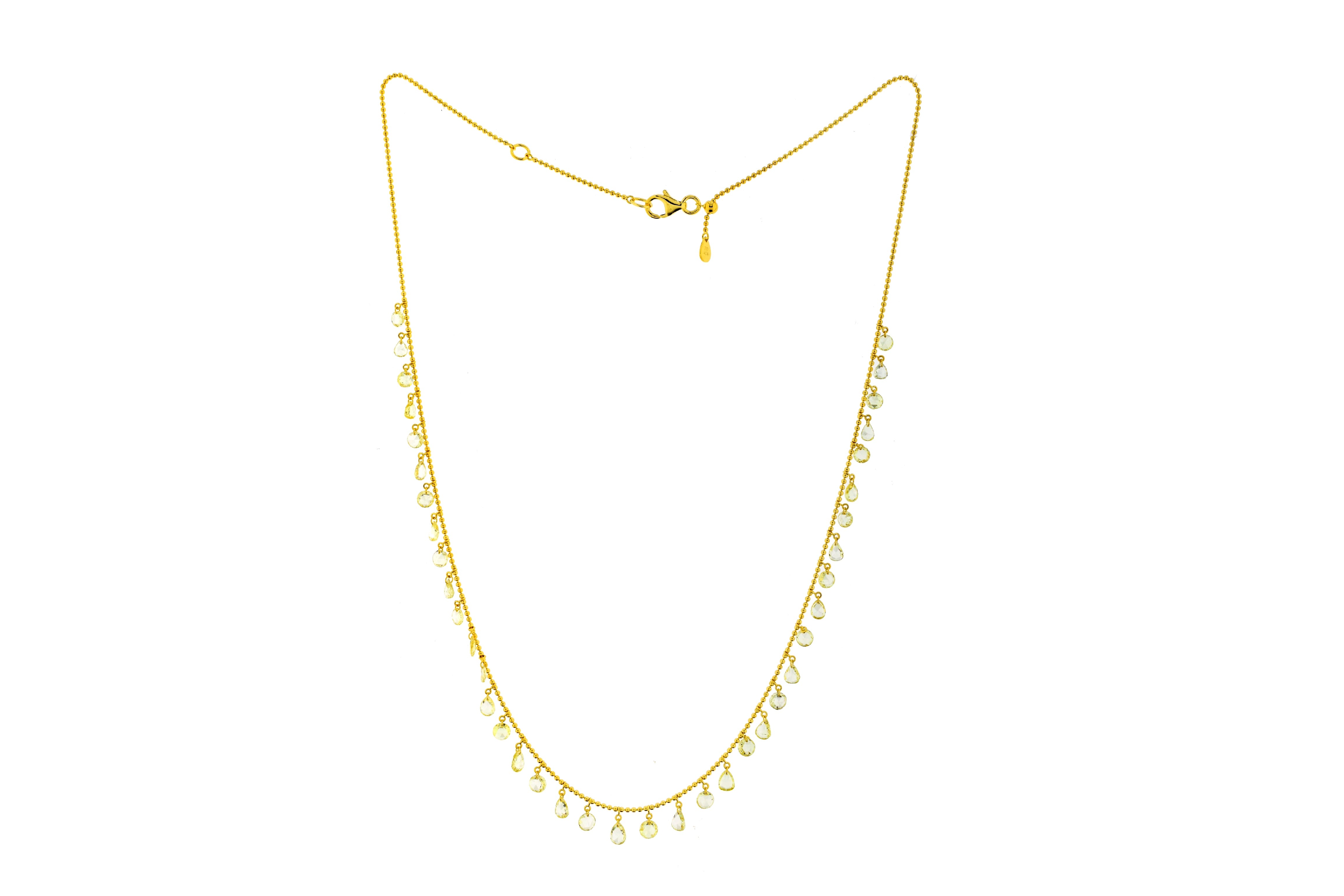 4.74ct FY OS FY PEAR OS NECKLACE C7372