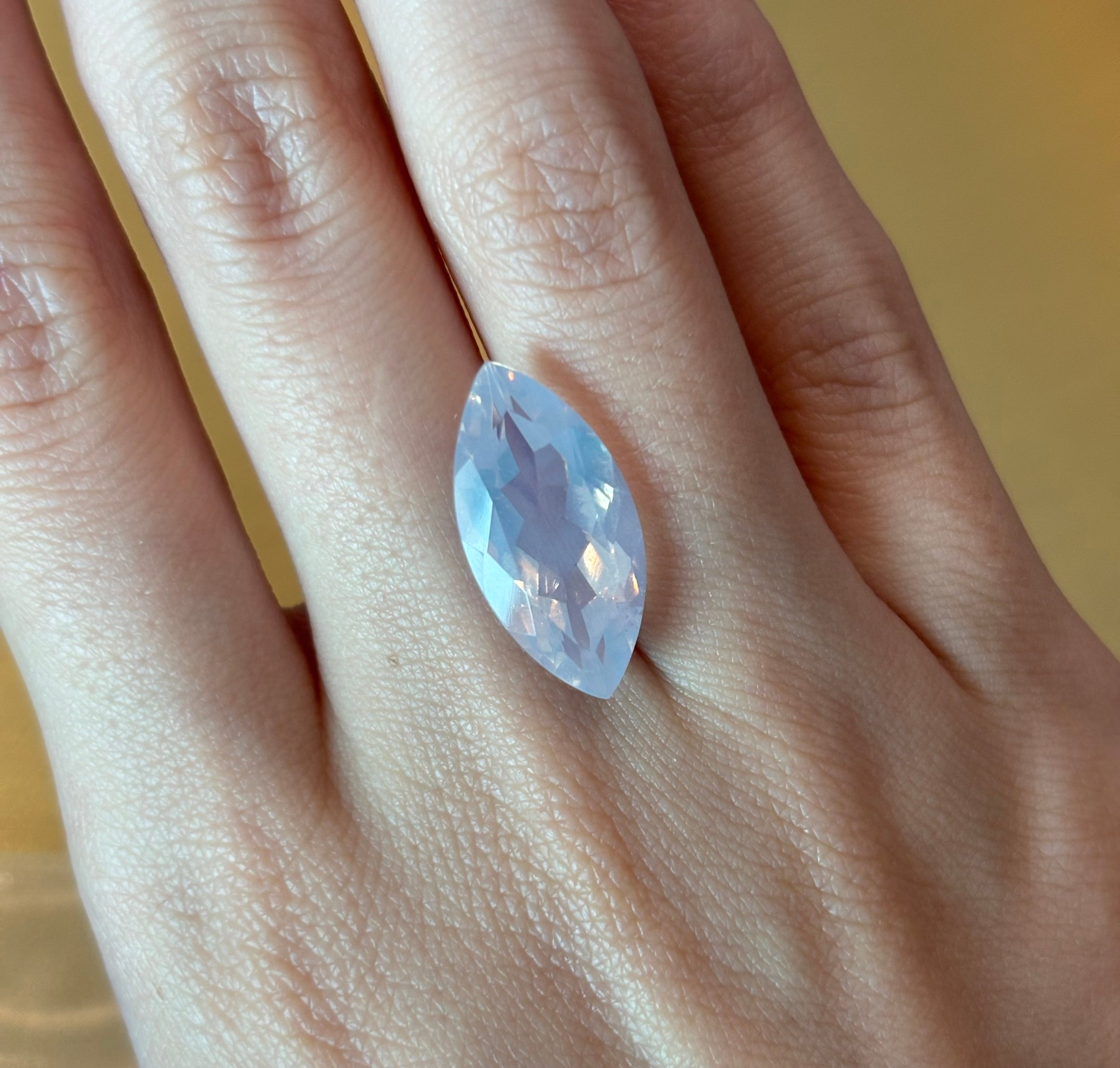 7.46ct Lavender Moon Quartz Marquise THAIC0184