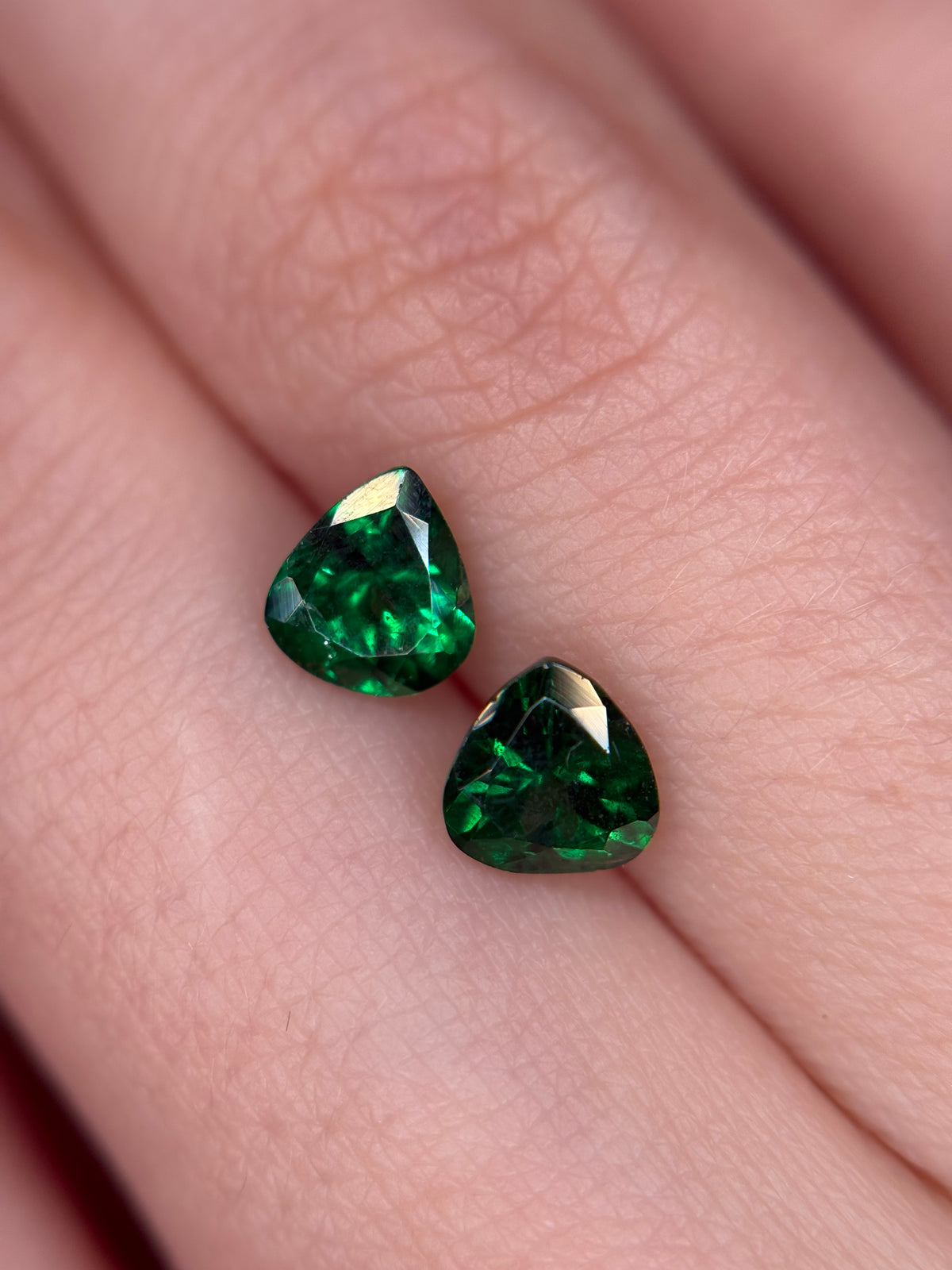 1.55ct Tsavorite PAIR THAIC1022