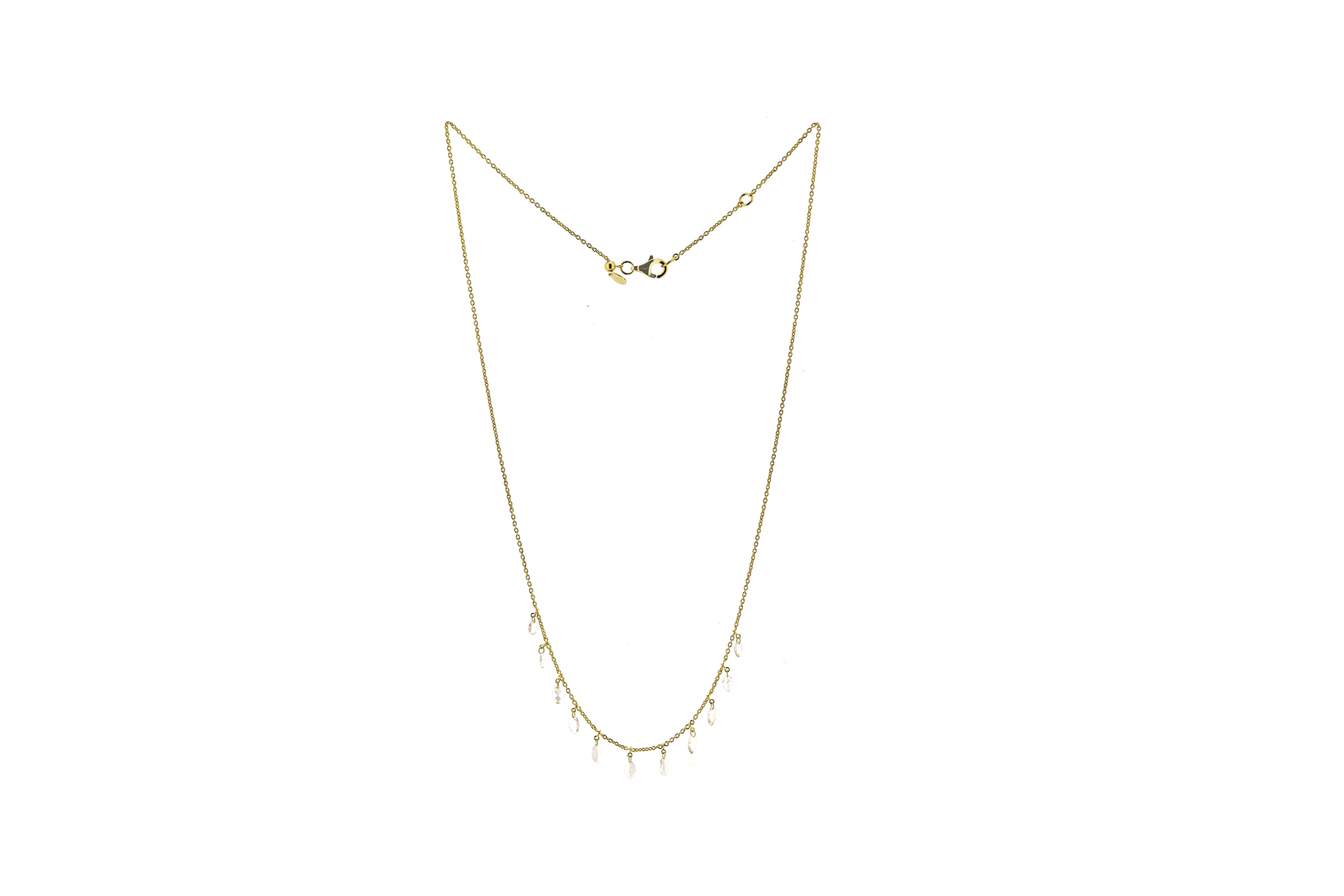 1ct EX WH MQ OS NECKLACE C8903