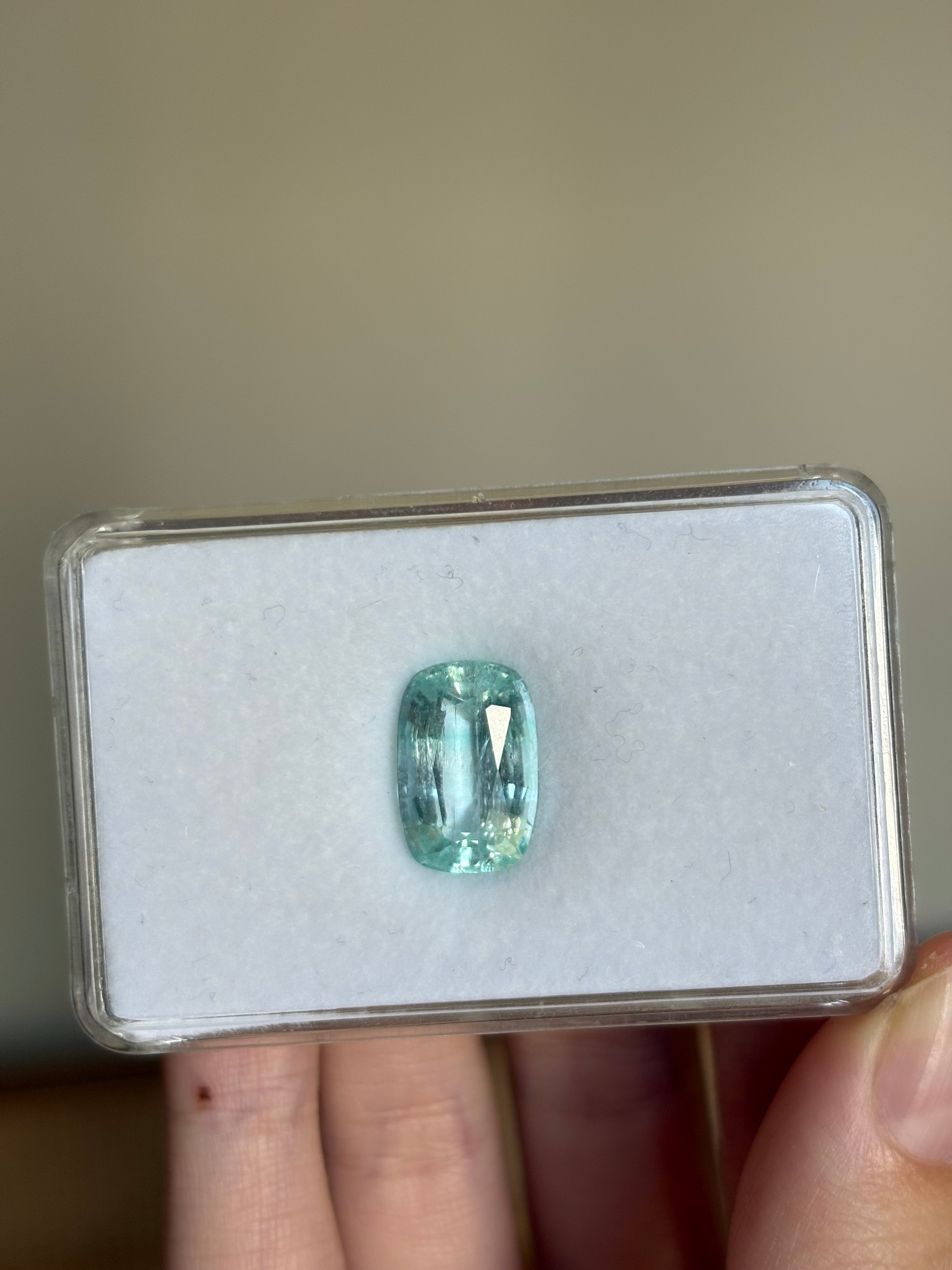 6.03ct Vanadium Beryl DXBCS4951
