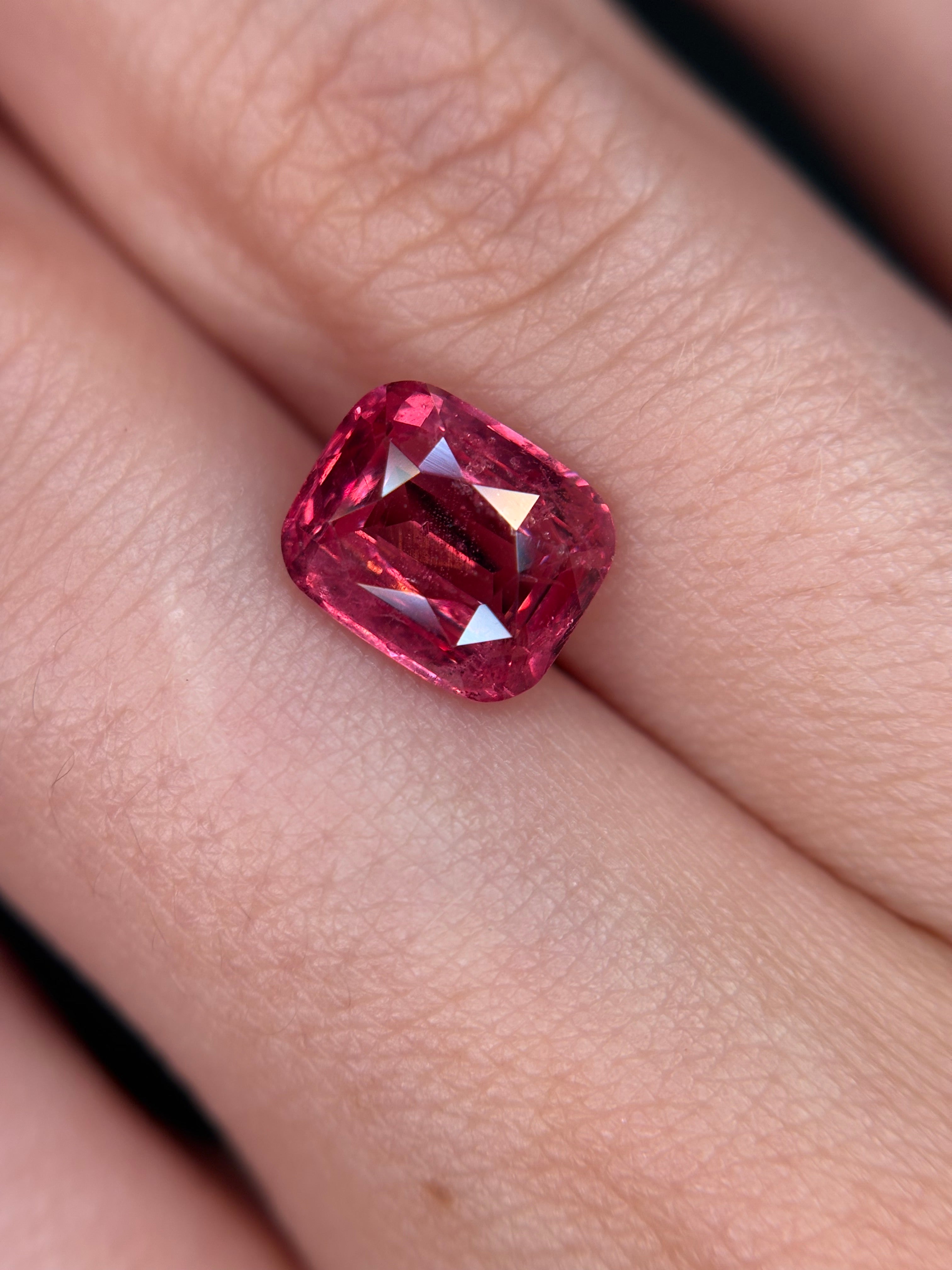 2.04ct Vivid Pink Spinel Mahenge DXBCS5737