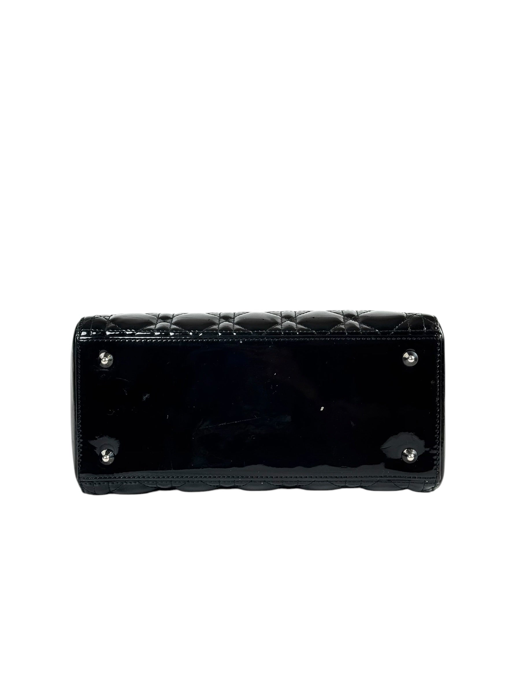Dior Lady Dior Medium Bag in Black