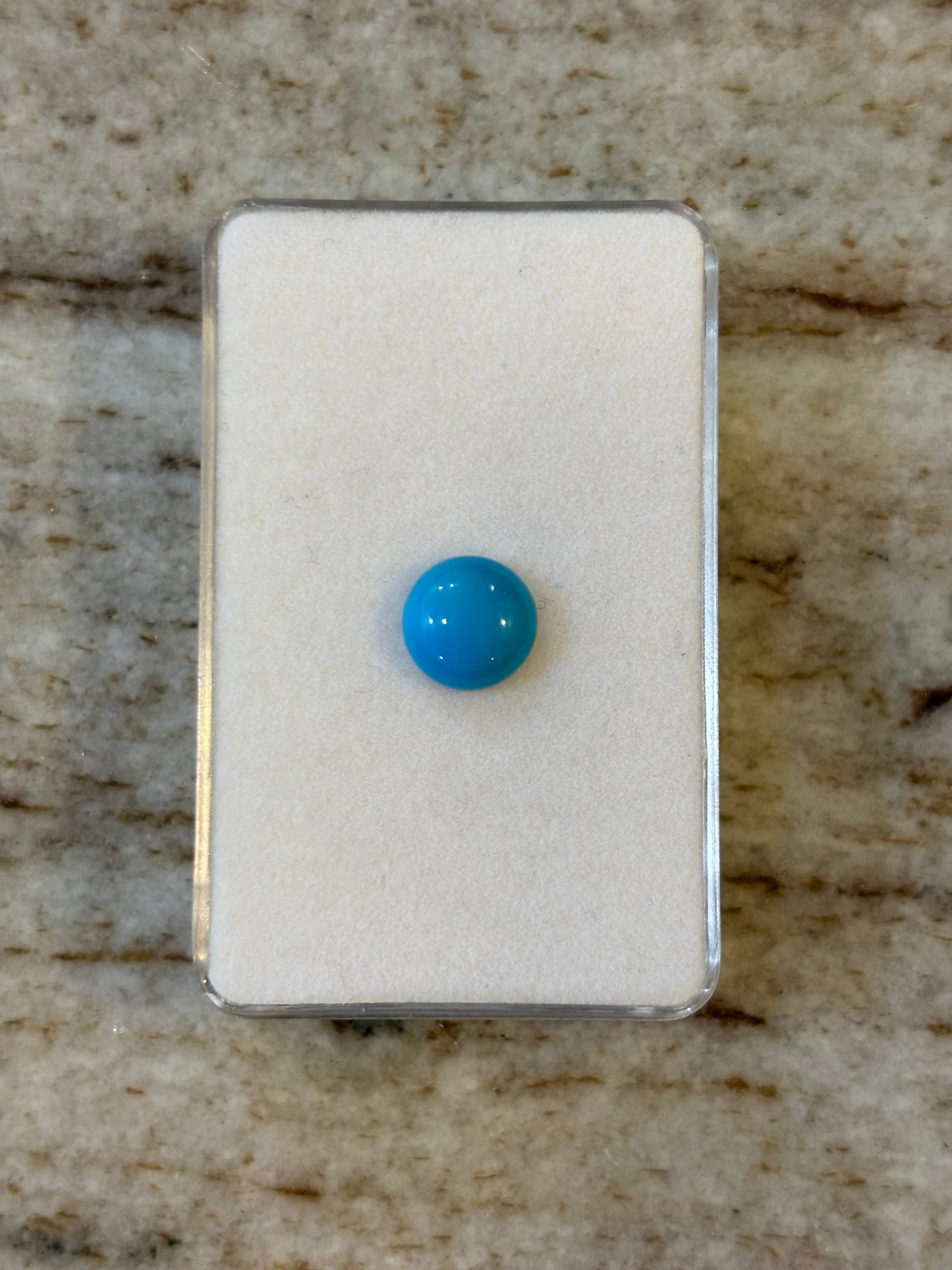 2.10ct Sleeping Beauty Turquoise Arizona Round DXBCS4891