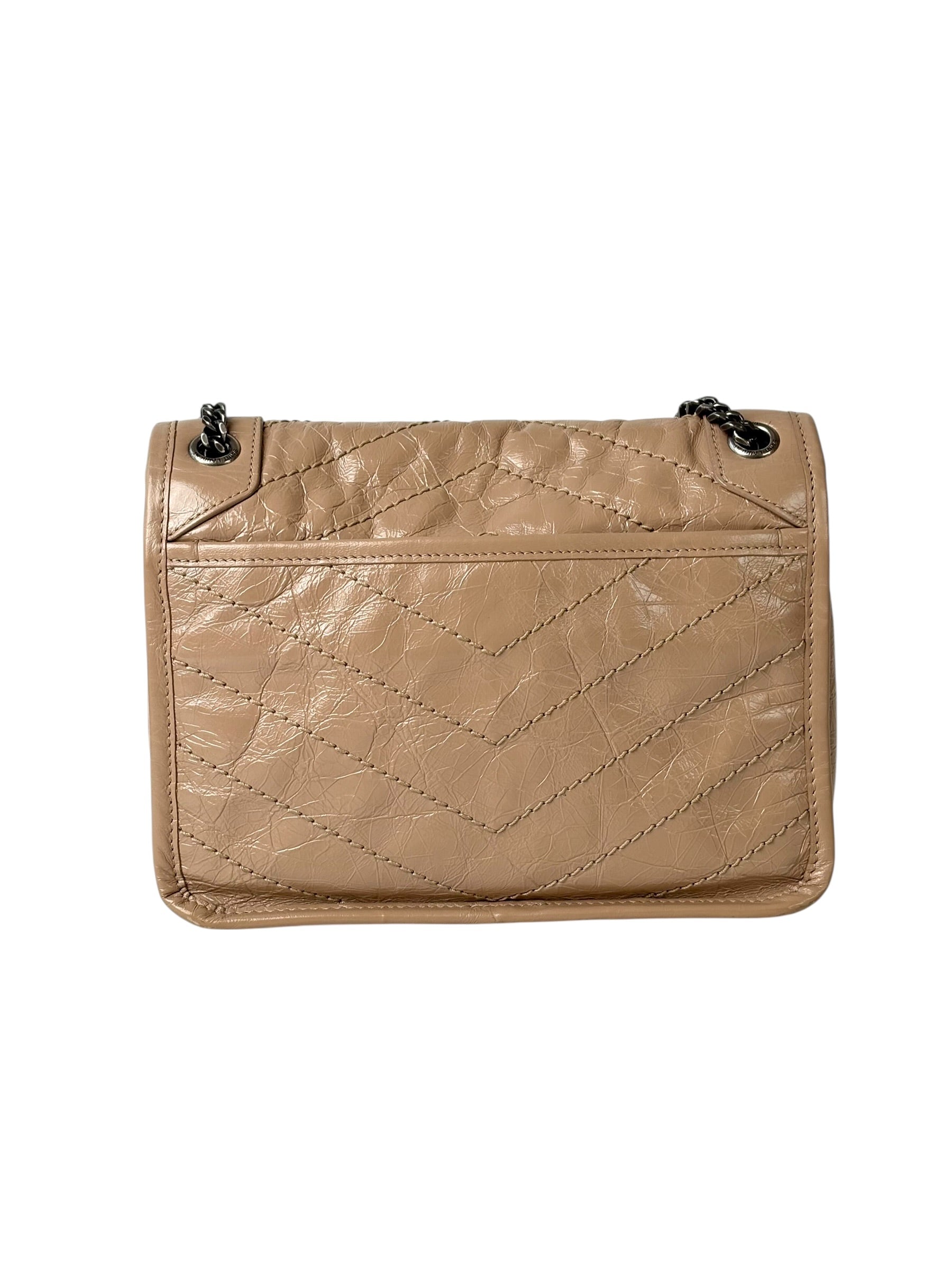 YSL Small Niki in Beige