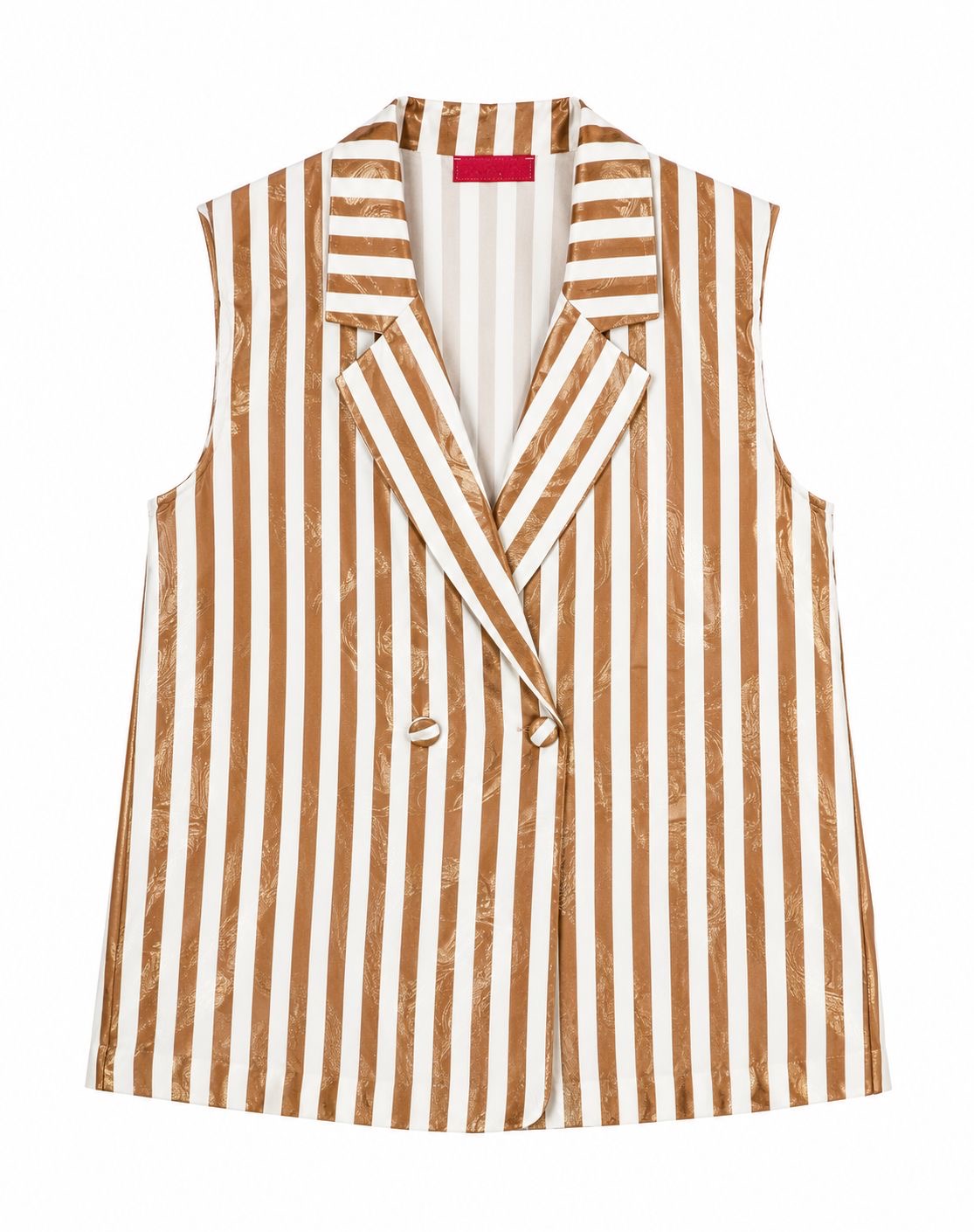 JACKET MARCELL WAVE SILK SHIMMERS BISCUIT PINSTRIPES MCL11435
