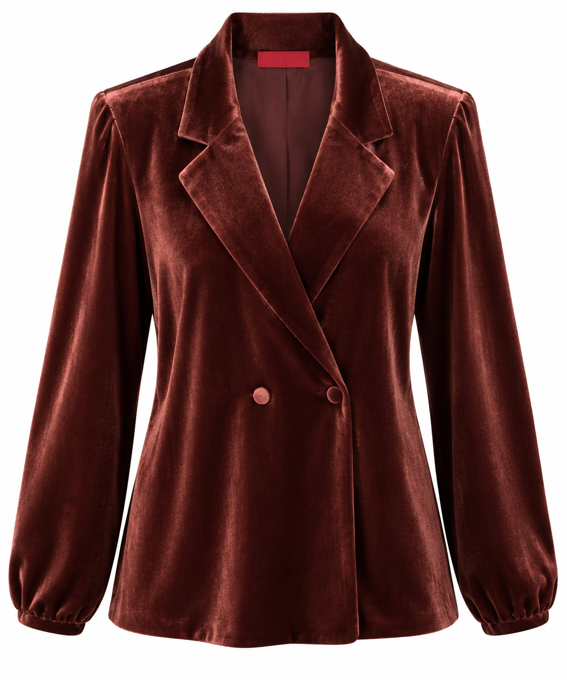 JACKET DORI SILK VELVET COPPER MCL13600