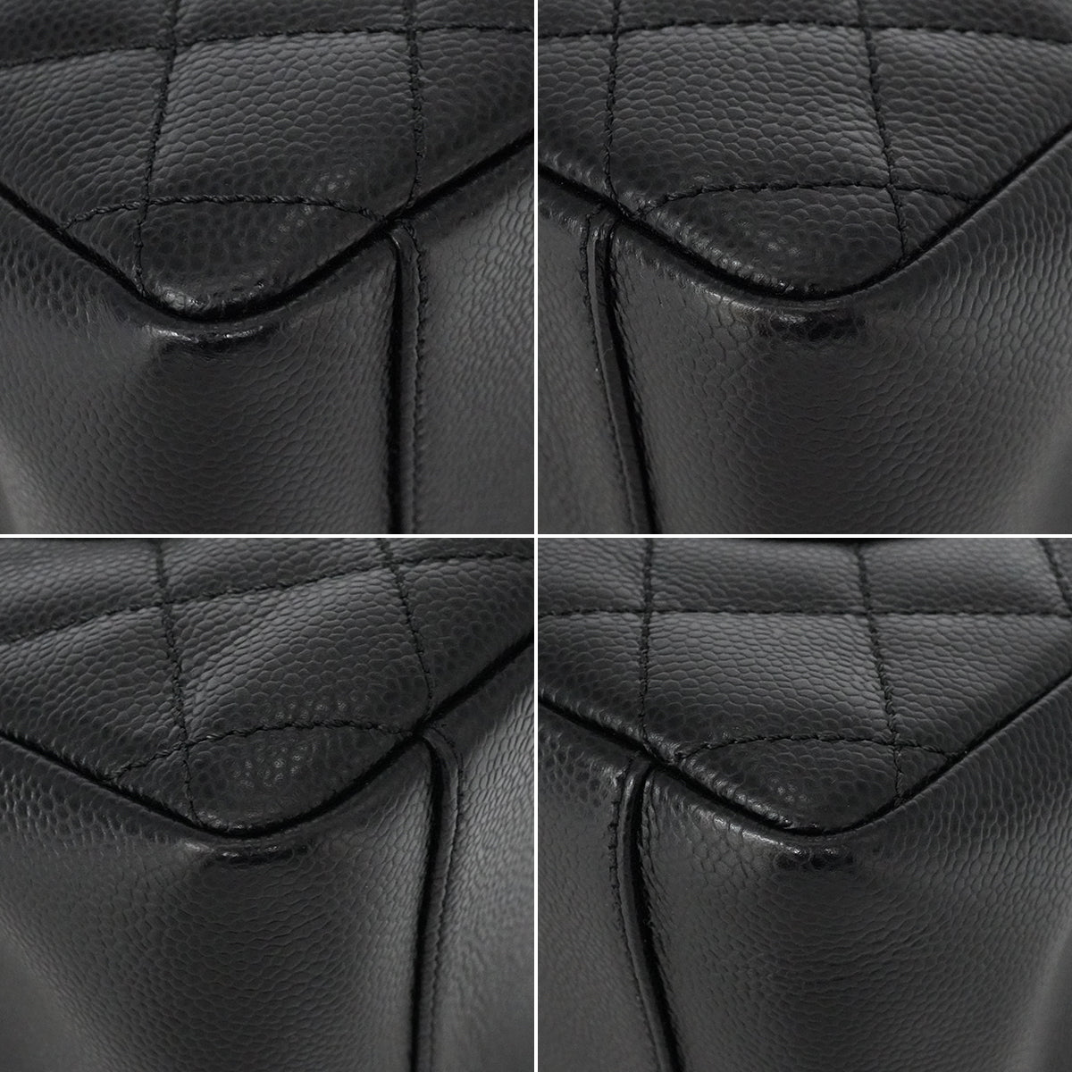 CHANEL GST TOTE BAG CAMBON BLACK CAVIAR SKIN GOLD HARDWARE 90347159