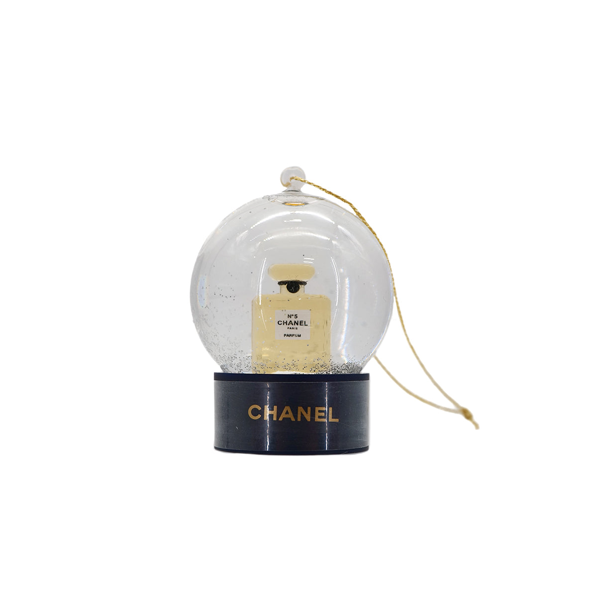 CHANEL MINI SNOW GLOBE 2025 NO.5 PERFUME MOTIF CLEAR BLACK GIVEAWAY 90321068