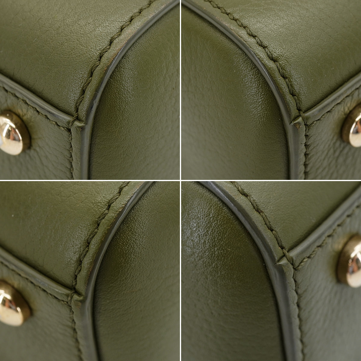 CHANEL NEO EXECUTIVE TOTE SHOULDER BAG GREEN LEATHER GOLD HARDWARE 90335588