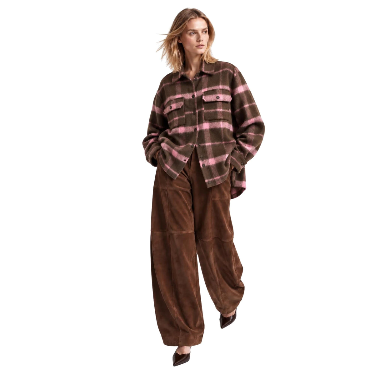 CHECKED OVERSHIRT قميص ‘’TURGENEV’’