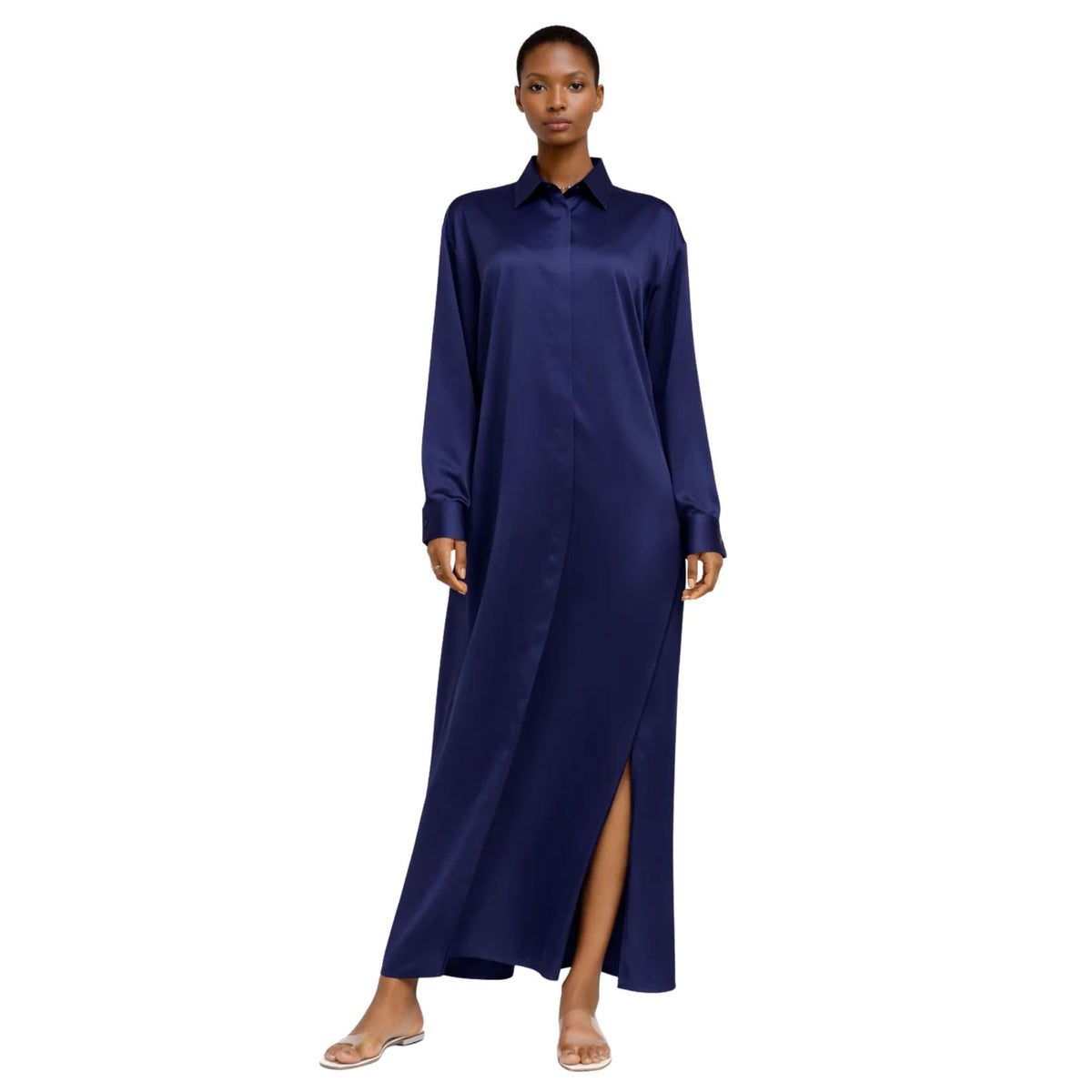 CLASSIC SHIRT DRESS (فستان) “MAGNOLIA”