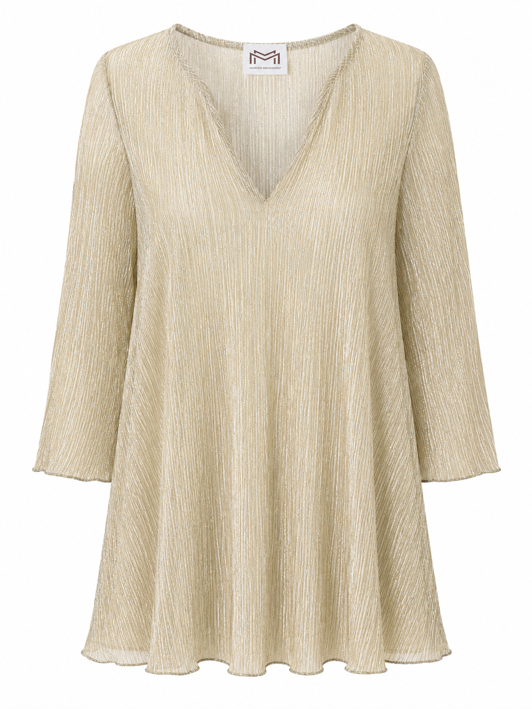 DRESS PLEATED GOLD AND SILVER MCL12894